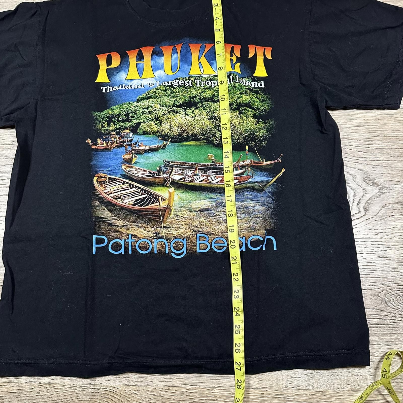 Other Vintage Phuket JoliGolf Men T-Shirt Large Black Patong Beach Size US L / EU 52-54 / 3 - 7 Thumbnail