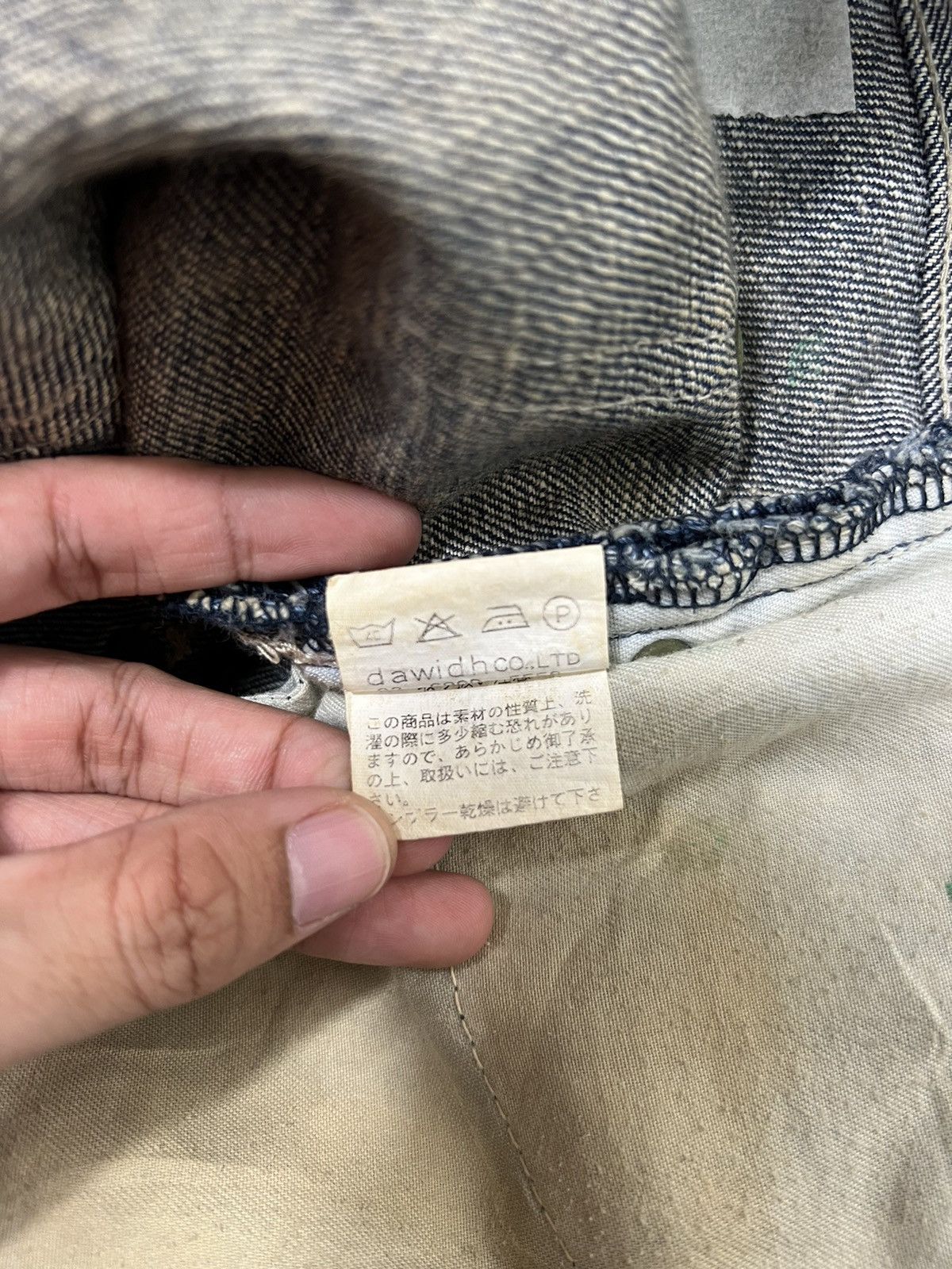 Eight X × Japanese Brand Denim jeans Size US 34 / EU 50 - 16 Thumbnail