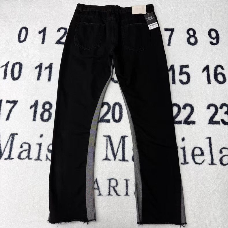 Askyurself Askyurself Black Paneled Bootcut Jeans Q10 Size US 38 / EU 54 - 3 Thumbnail