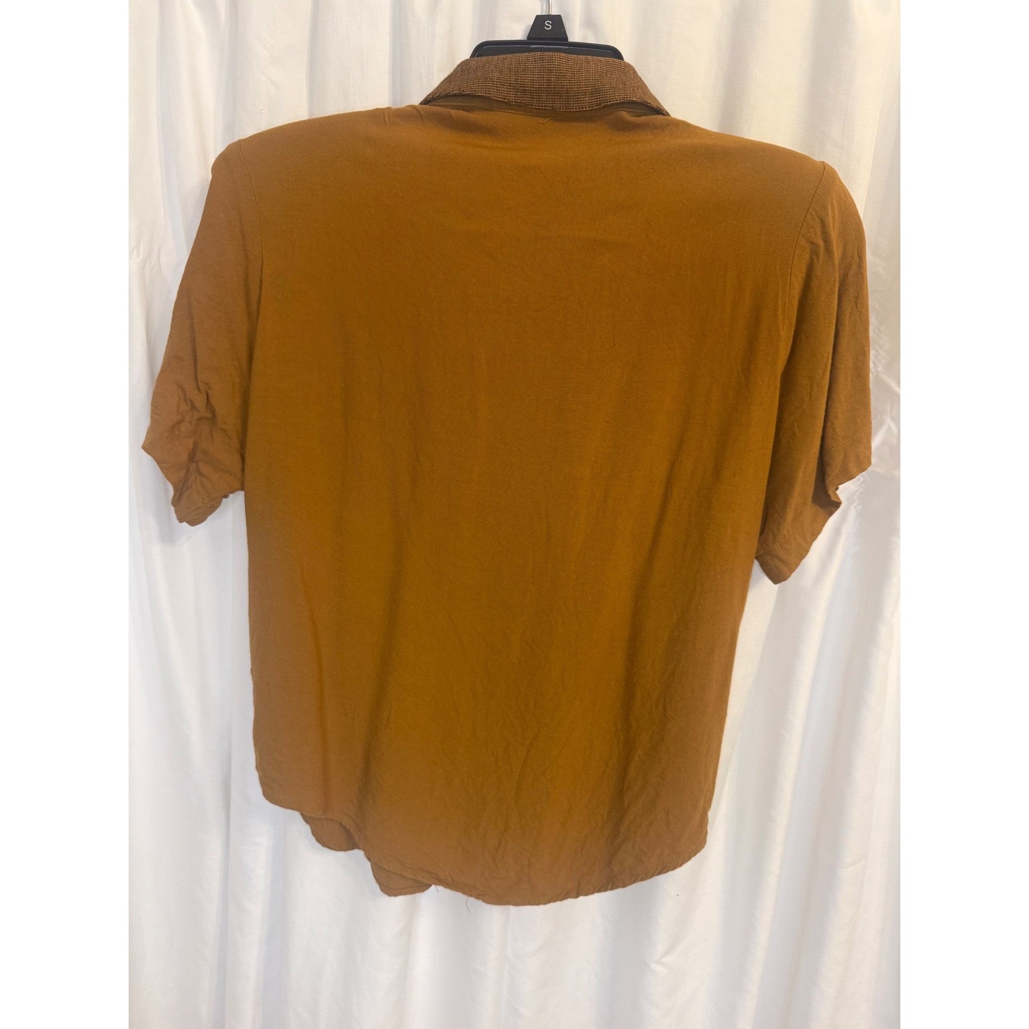 Other Petite Illustrations Vintage Mustard Button-Up Shirt Contras Size S / US 4 / IT 40 - 5 Thumbnail