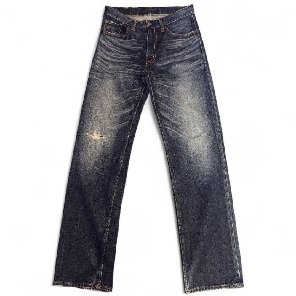 If Six Was Nine Vintage 90s Levis 702 Aging Distressed Denim W30 Size US 30 / EU 46 - 1 Thumbnail