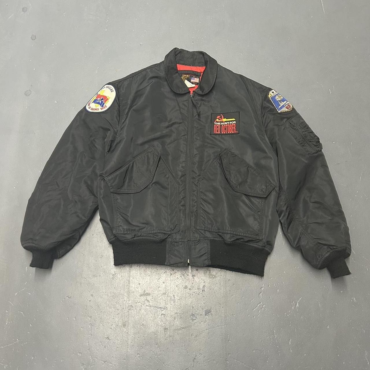 Vintage Vintage 90’s The hunt for red October crew exclusive bomber ...