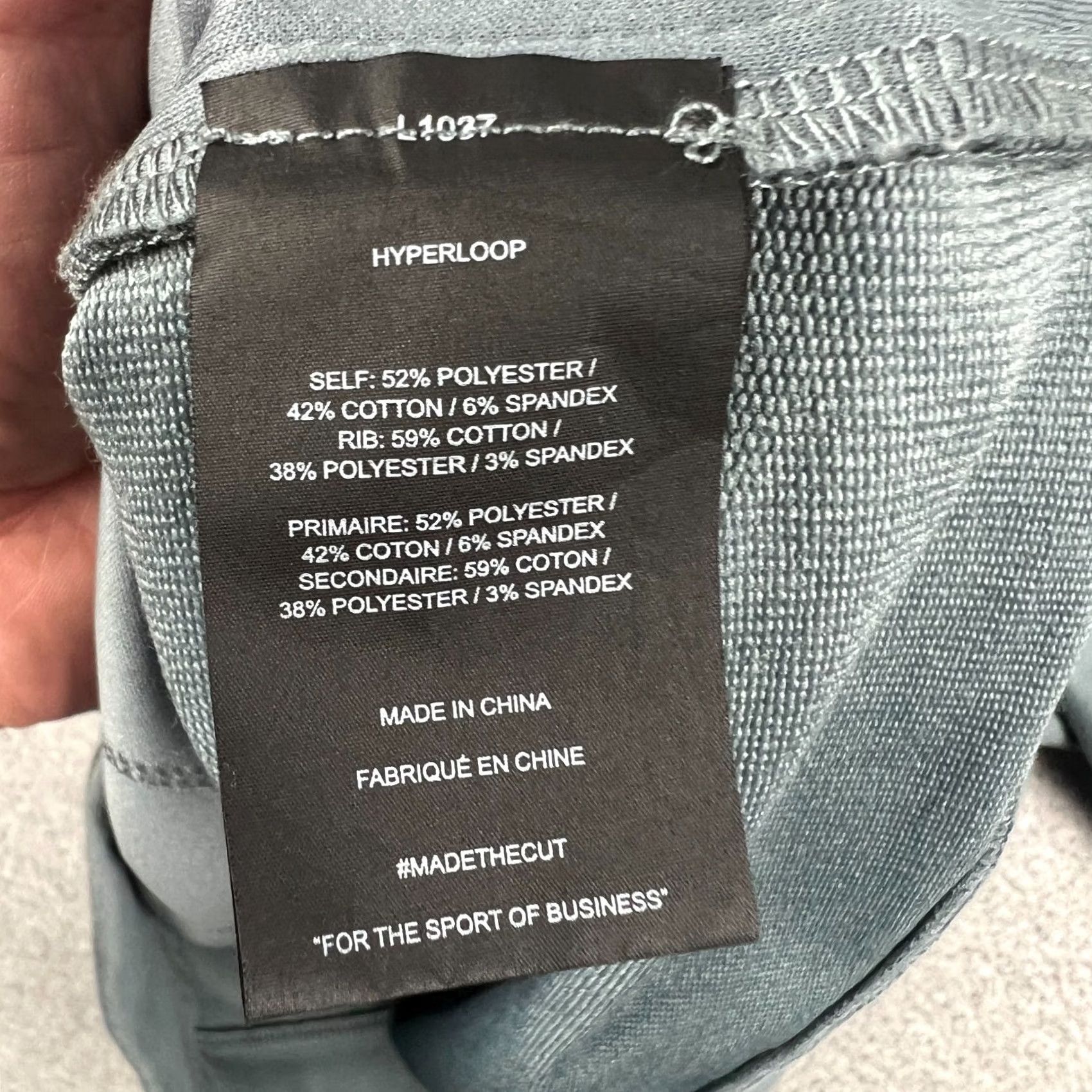 Cuts Cuts Clothing Hoodie Mens Large Blue Performance Hyperloop Pullover Sweatshirt Size US L / EU 52-54 / 3 - 4 Thumbnail