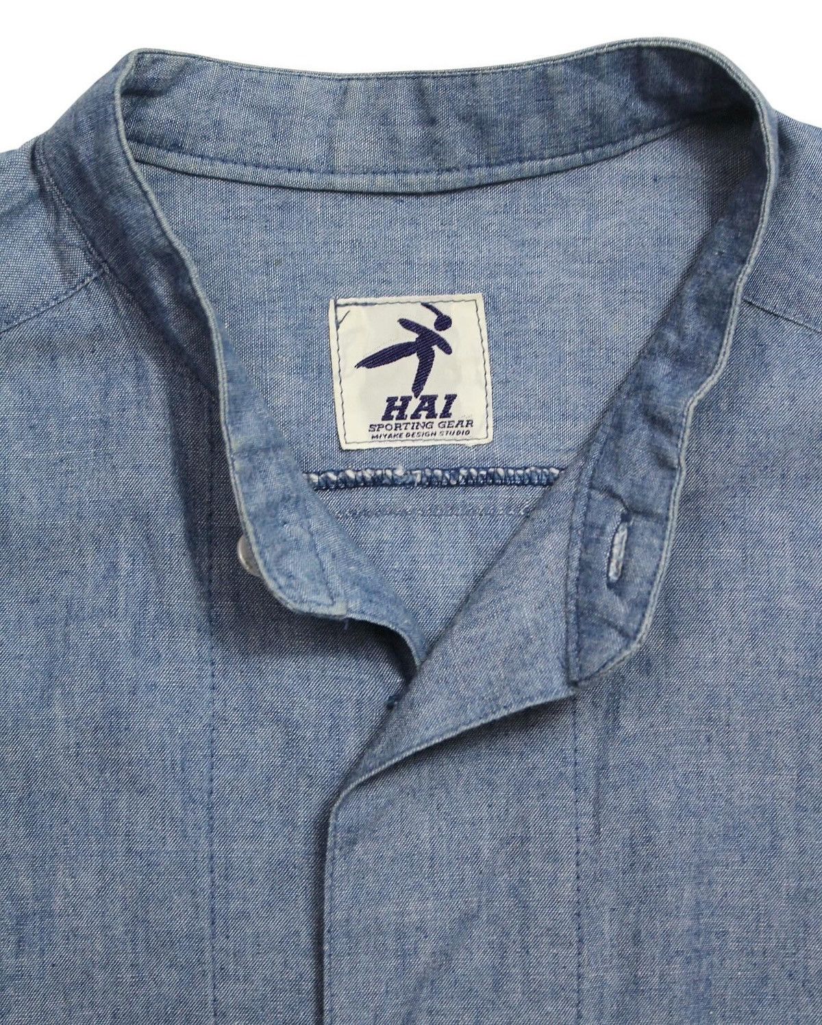 Issey Miyake 1990S HAI SPORTING GEAR DESIGNED BY ISSEY MIYAKE LINEN SHIRT Size US M / EU 48-50 / 2 - 3 Thumbnail