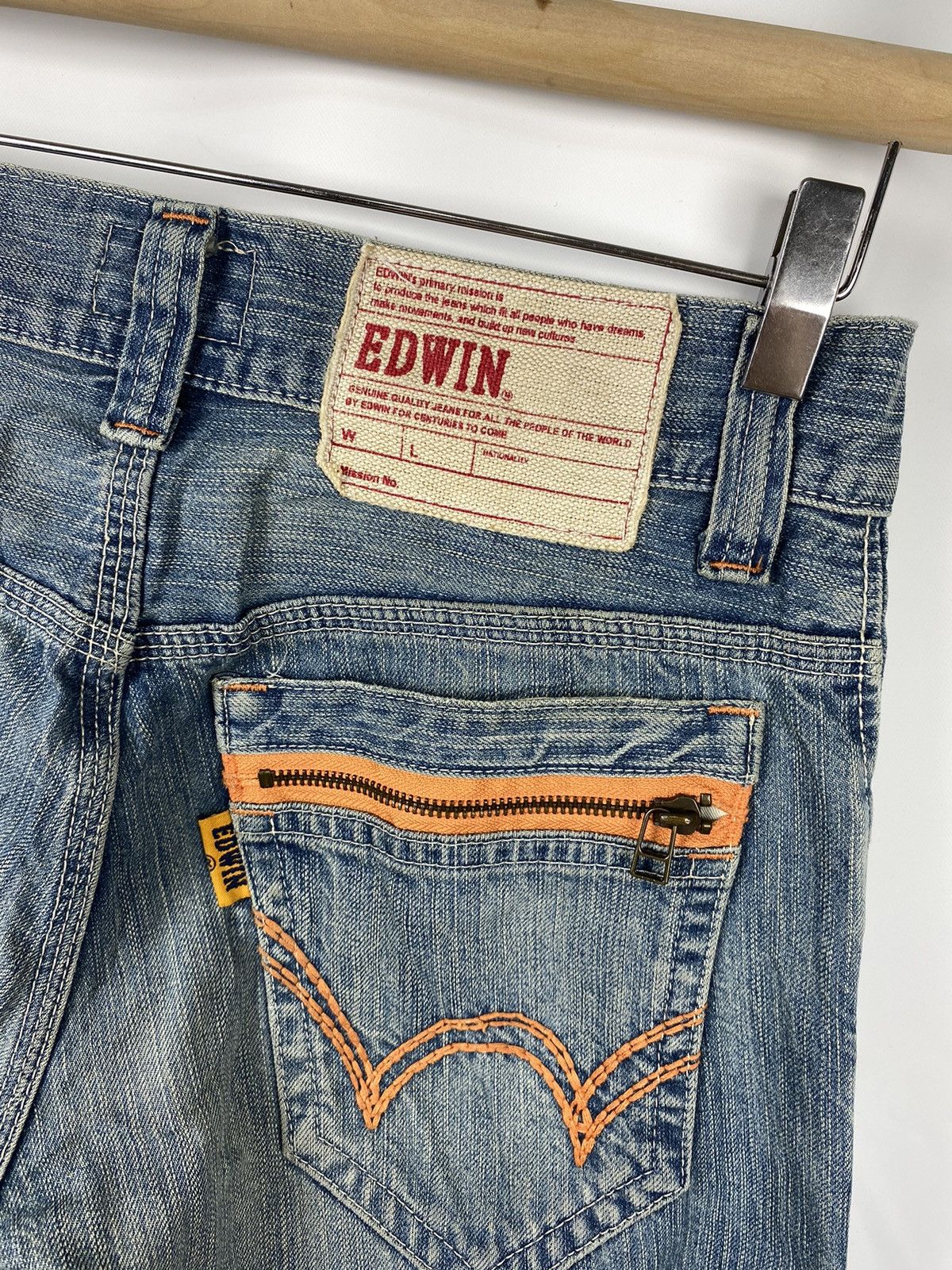 Edwin Vintage Edwin Jeans 403XVS Light Blue size 28 Size US 28 / EU 44 - 6 Thumbnail