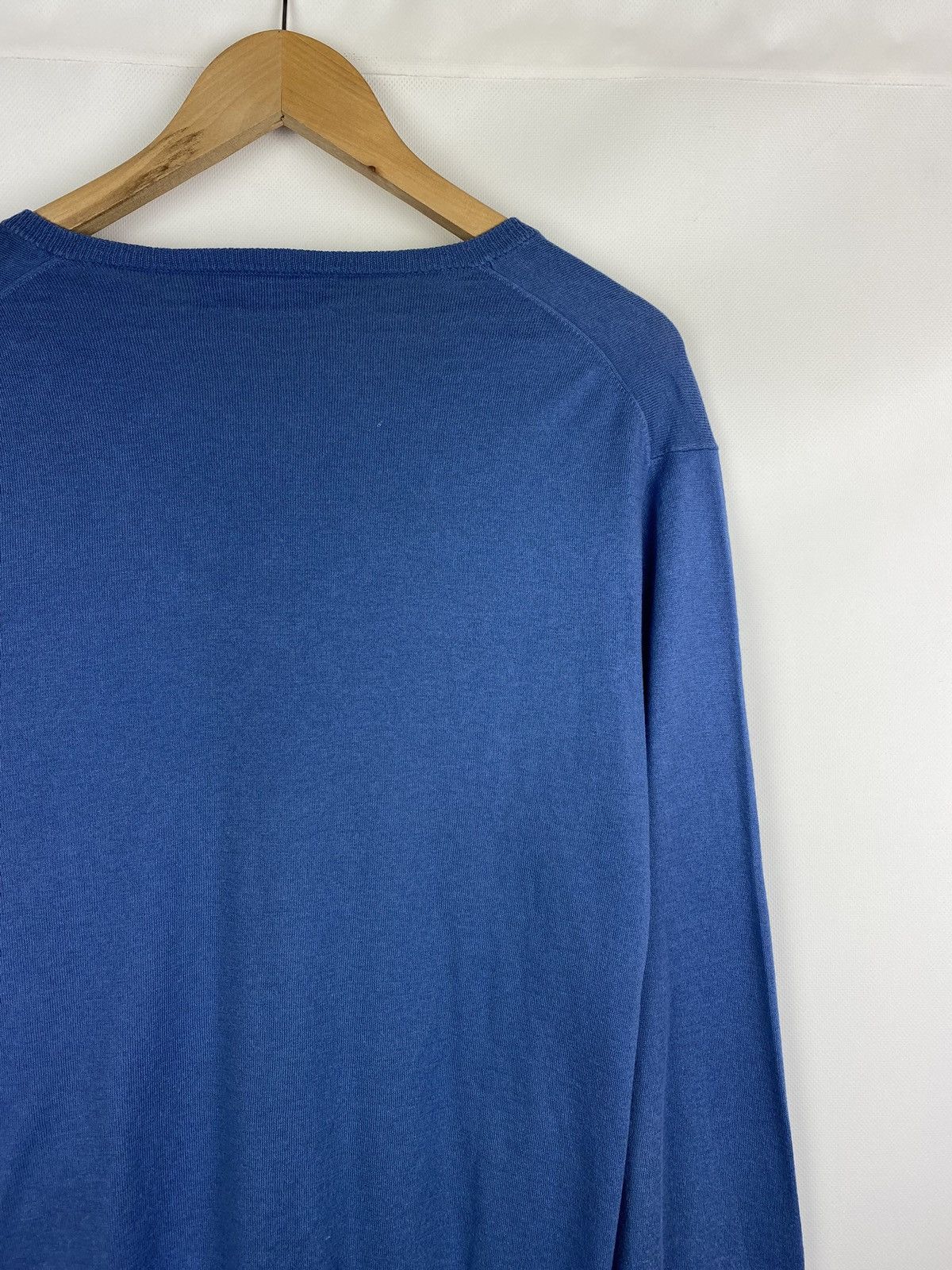 Vintage Polo by Ralph Lauren vintage men’s v neck sweater pullover Size US L / EU 52-54 / 3 - 15 Thumbnail