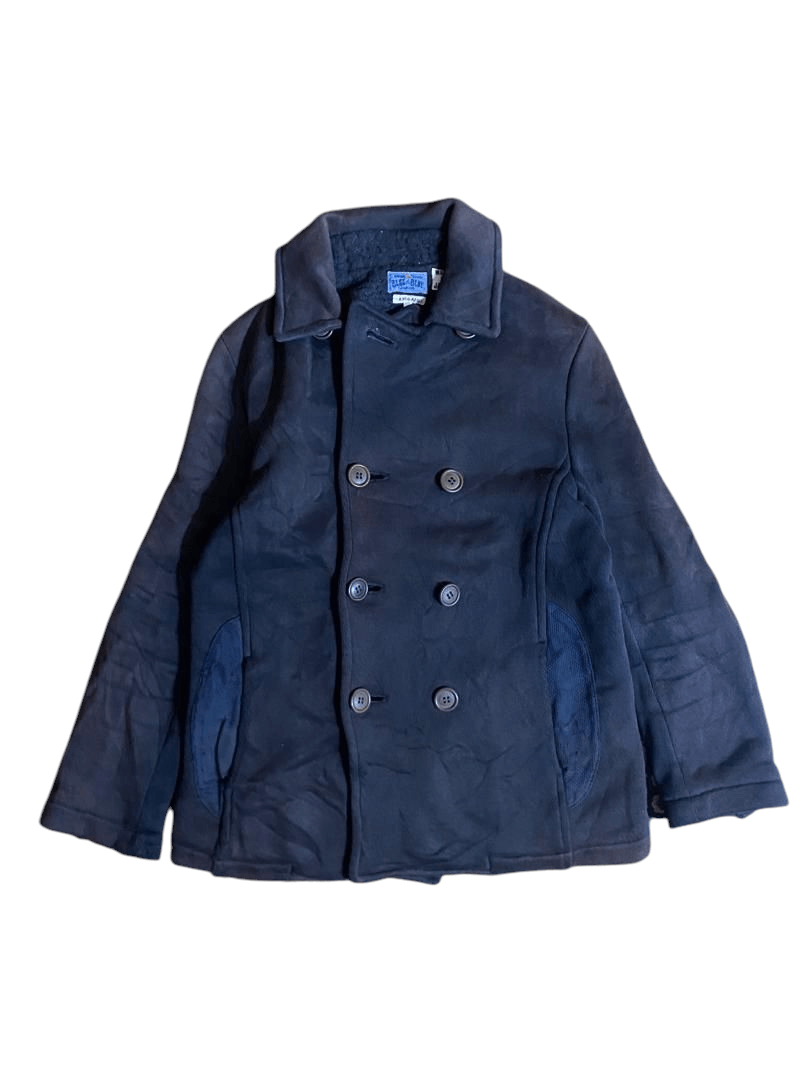 Blue Blue Japan Made Indigo Base Patchwork Blanket Lining Deck Jacket Size US M / EU 48-50 / 2 - 2 Thumbnail