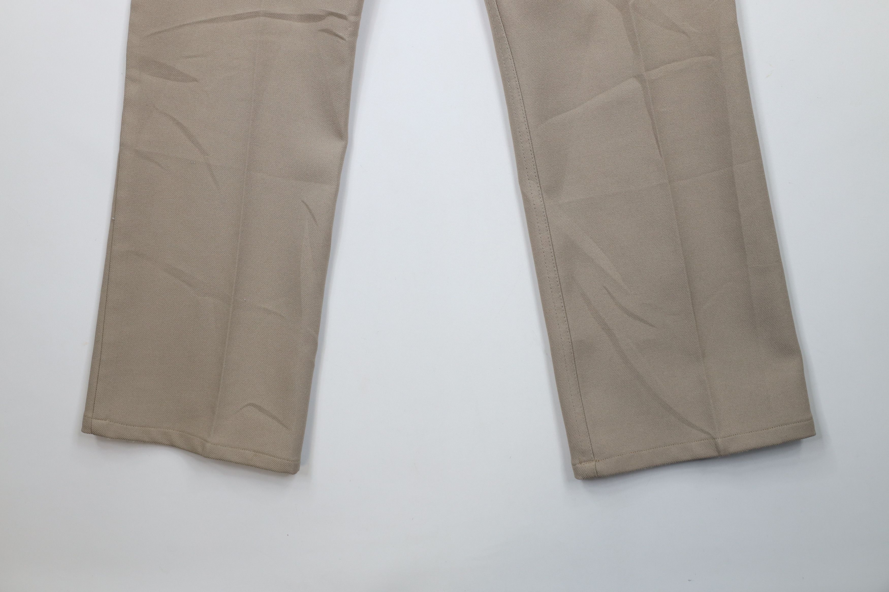 Levi's × Vintage Vintage 90s Levis Flared Wide Leg Chino Pants Trousers Beige Size US 34 / EU 50 - 13 Thumbnail