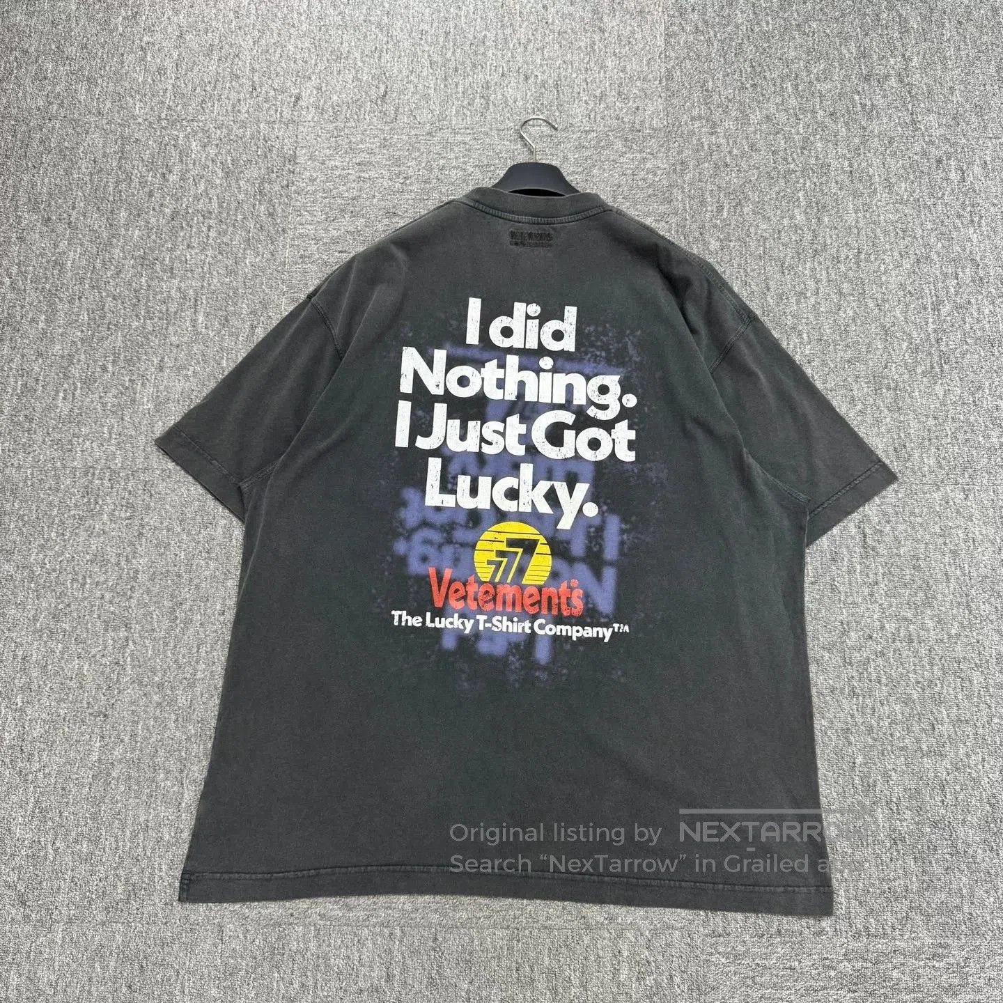 Vetements Vetements Washed Distressed Print Tee. Size US S / EU 44-46 / 1 - 2 Thumbnail