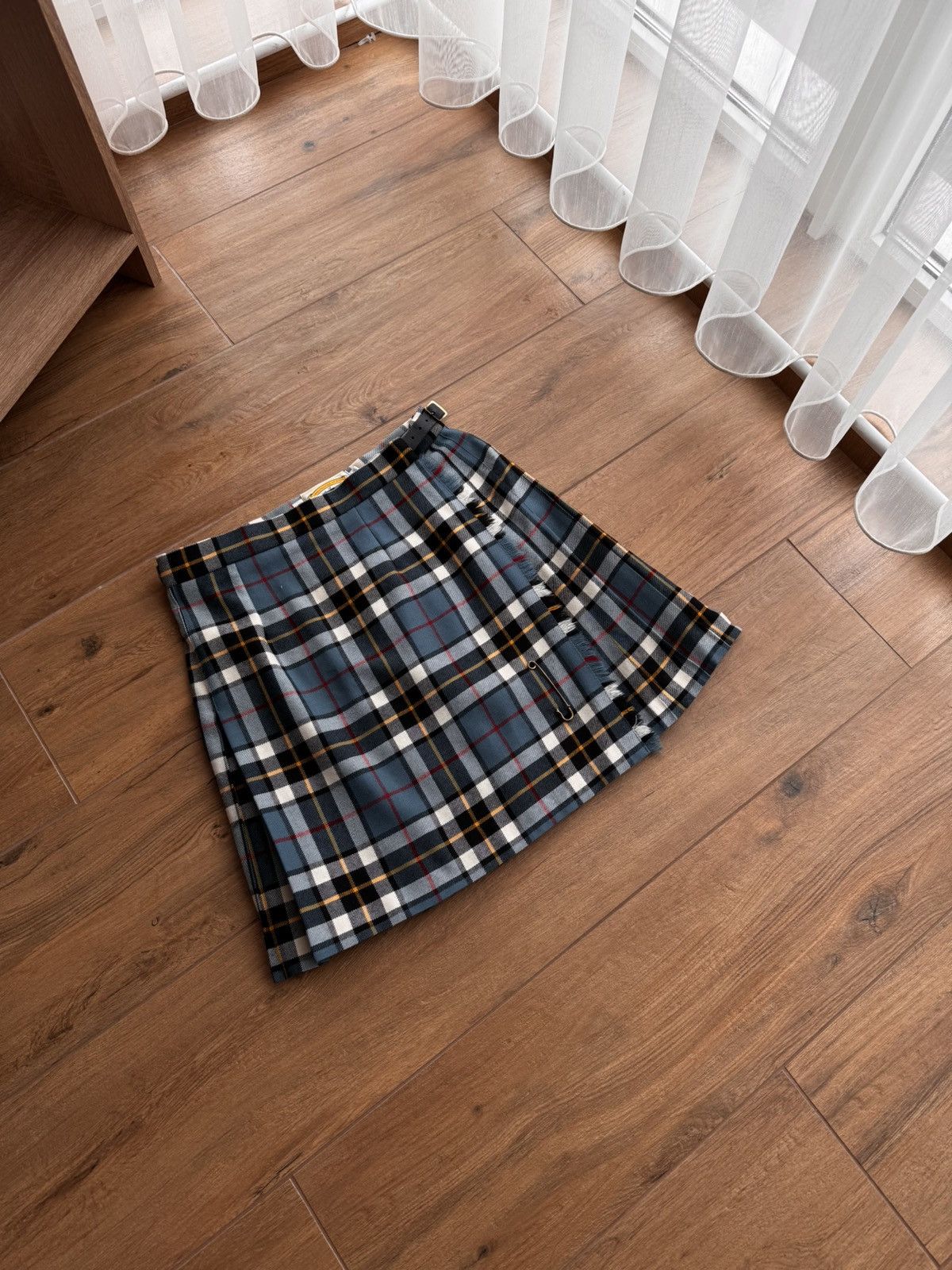 Pringle Of Scotland × Vintage Vintage James Pringle Weavers of Inverness Wool Tartan Kilt Size 30" / US 8 / IT 44 - 2 Thumbnail