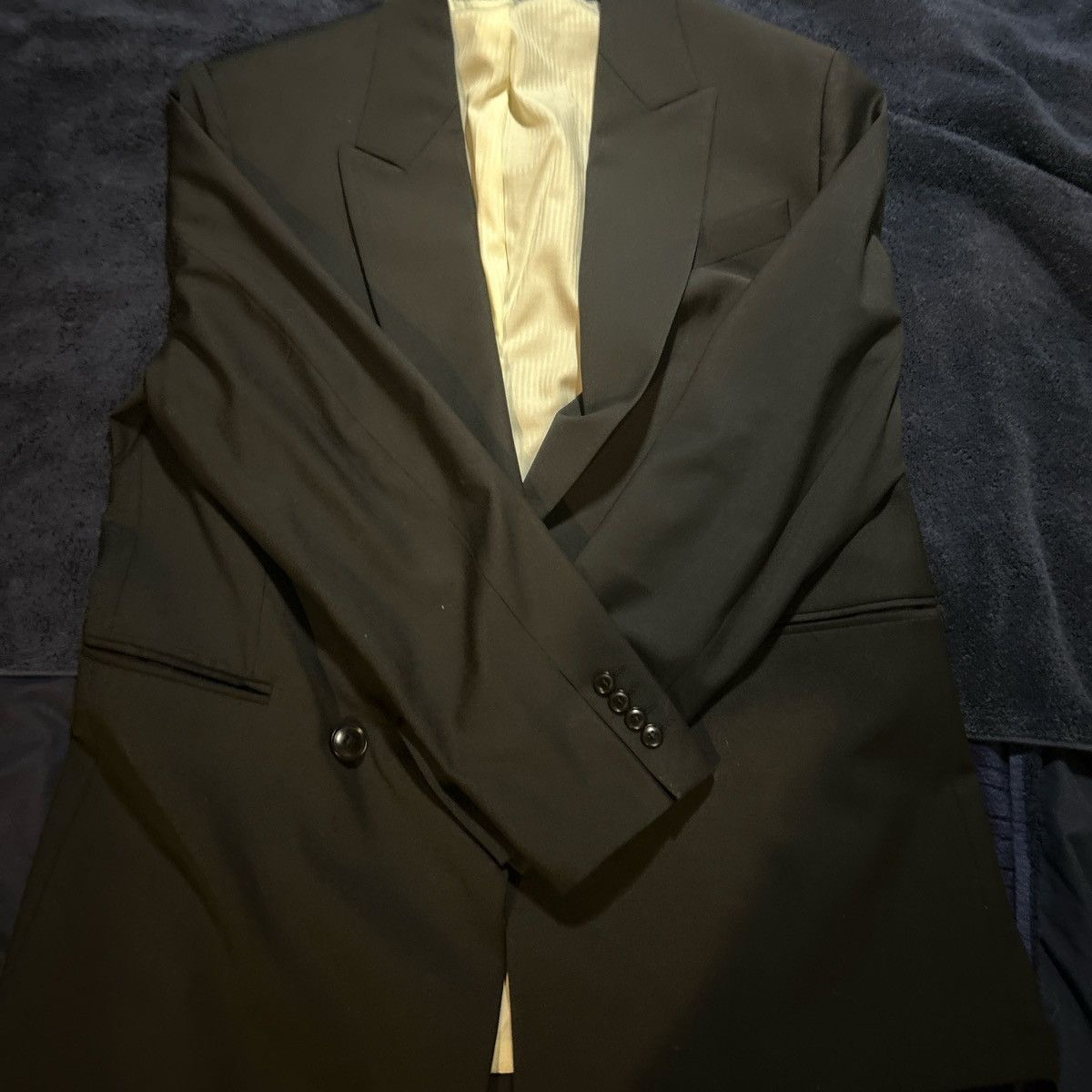 Zara Black Zara Blazer Size 38S - 2 Thumbnail
