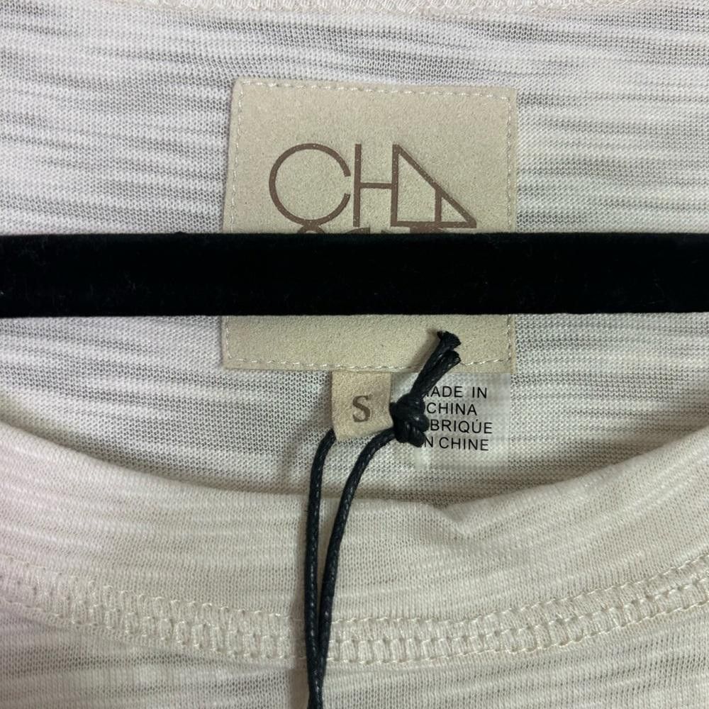Chase Authentics Chaser l NWT Slit Side Boxy T-shirt in White Small Size S / US 4 / IT 40 - 8 Thumbnail