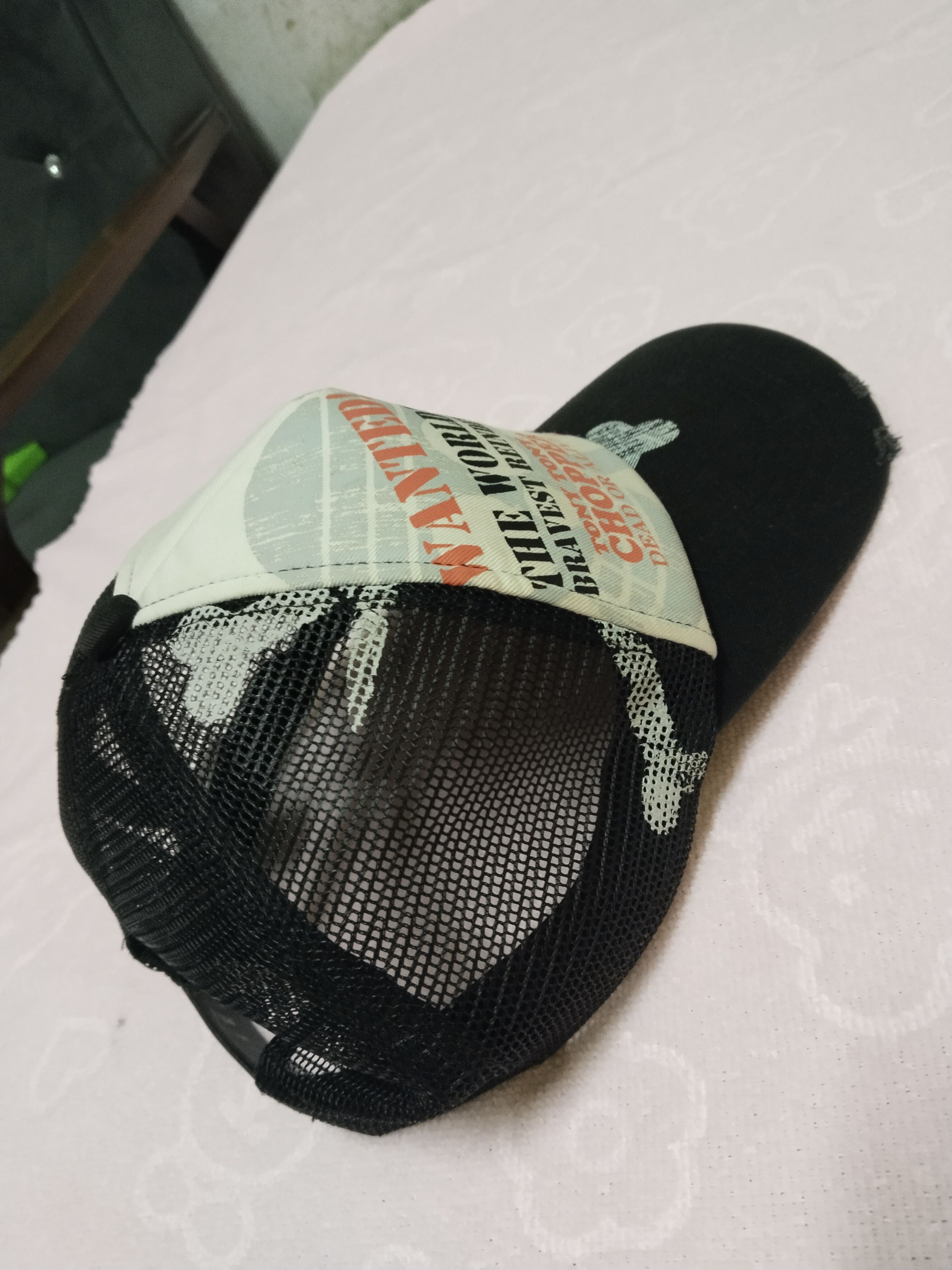 Anime × One Piece × Vintage ONE PIECE DISTRESSED STYLE CAP Size ONE SIZE - 5 Thumbnail