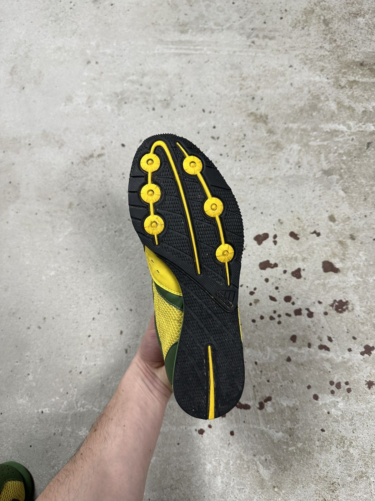 Adidas × Vintage Vintage 2005 Adidas Techstar Brazil Cosmos Racer Sneakers Size US 6.5 / EU 39-40 - 12 Thumbnail