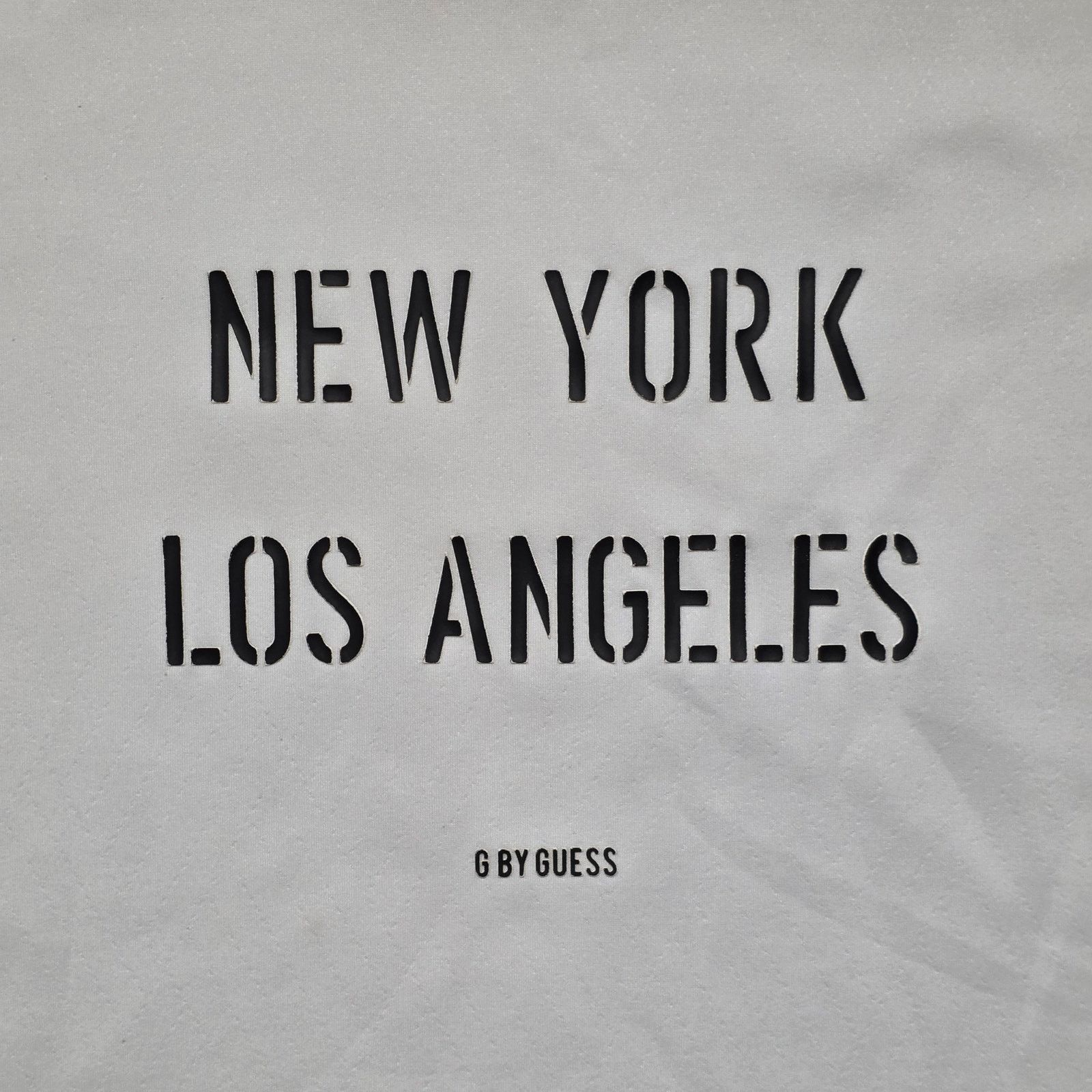 Guess G by Guess New York Los Angeles T-Shirt Men’s M White Size US M / EU 48-50 / 2 - 2 Thumbnail