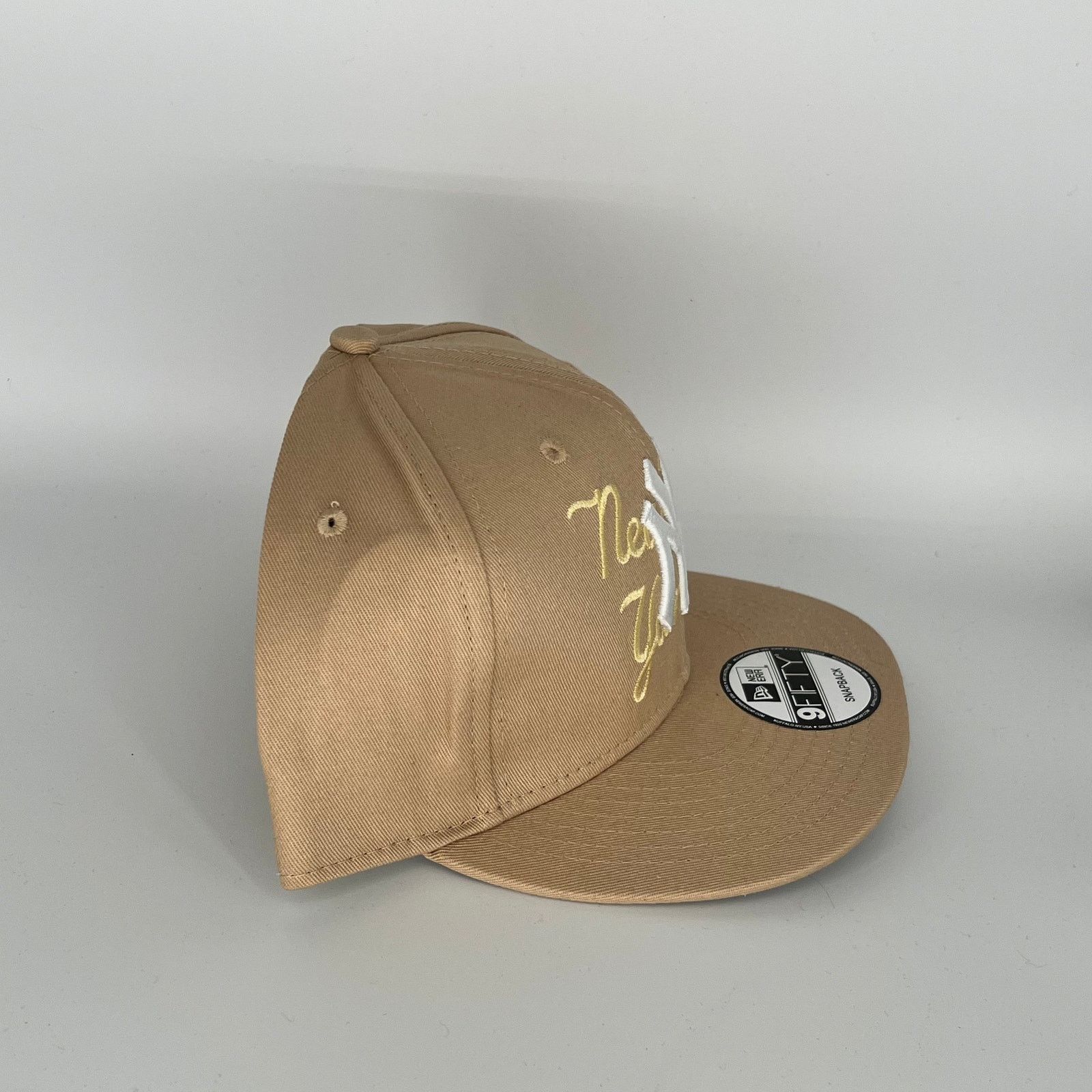 New Era Brown New York Yankees NY Overlap Side Patch New Era 9Fifty Size ONE SIZE - 3 Thumbnail