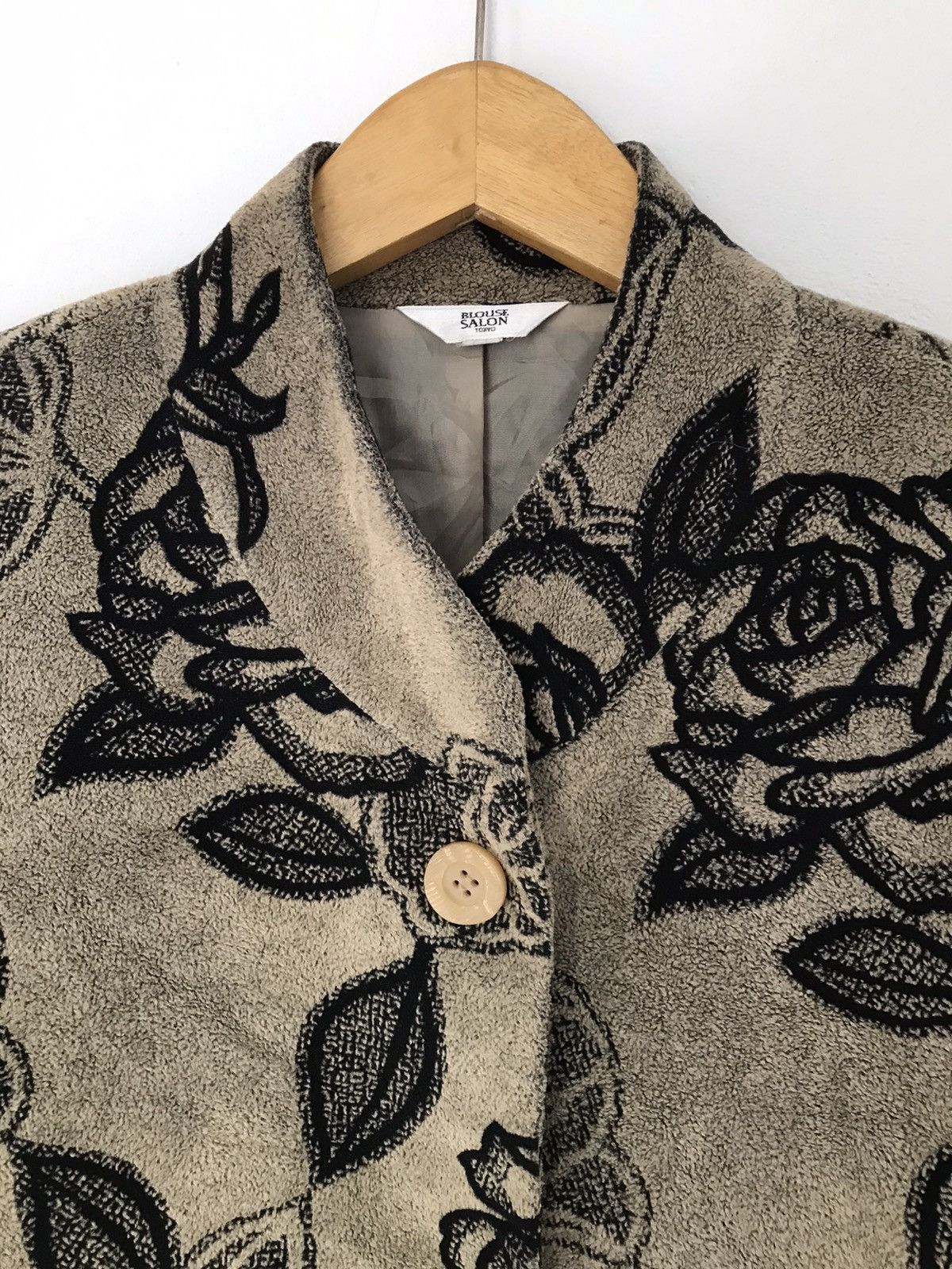 Issey Miyake Vintage Rose printed Jacket Blazer issey style Size US M / EU 48-50 / 2 - 5 Thumbnail