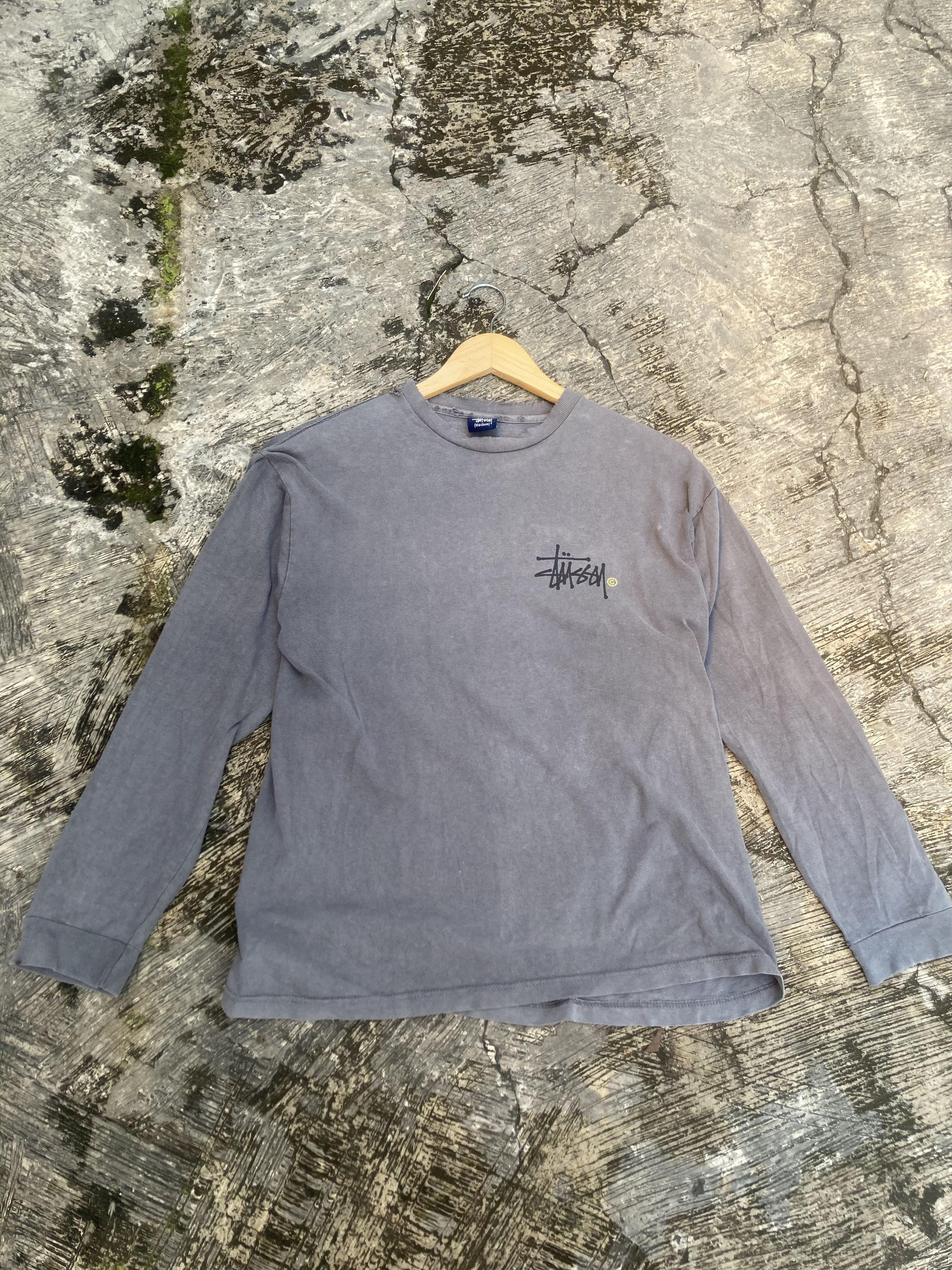 Stussy Trashed Stussy 2002 Long Sleeve Logo Size US M / EU 48-50 / 2 - 7 Thumbnail