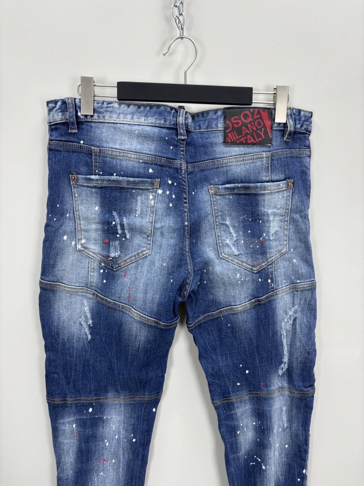 Dsquared2 Mens jeans Dsquared2 Size 54 Color Blue Size US 34 / EU 50 - 6 Thumbnail