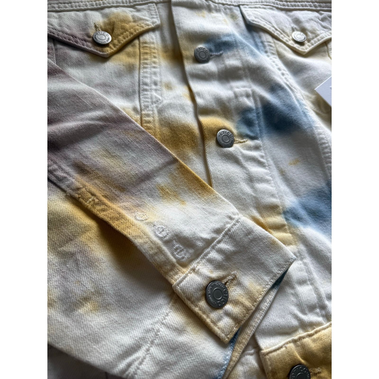 ETICA $175 New Etica June Denim Tie Dye Jacket - Small Size S / US 4 / IT 40 - 4 Thumbnail