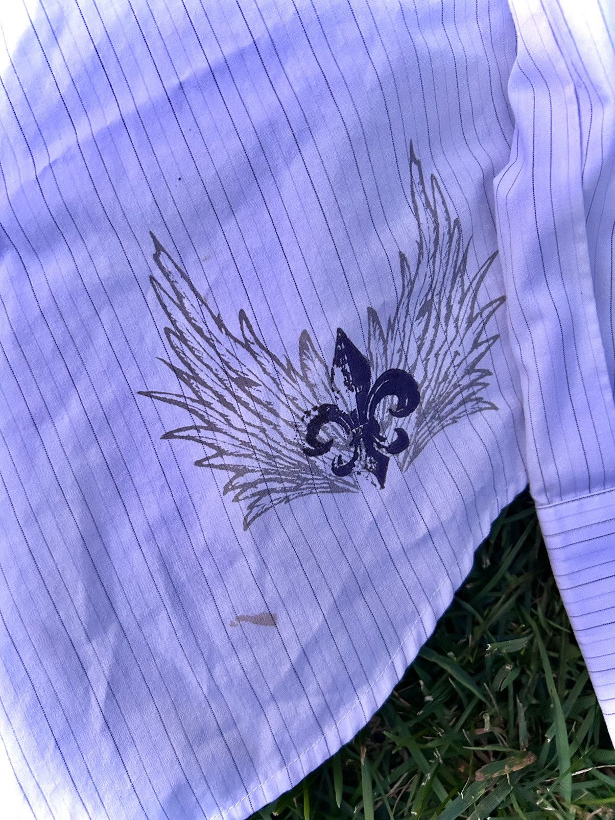 Other vintage y2k ornate button up white shirt Size US XXL / EU 58 / 5 - 2 Thumbnail