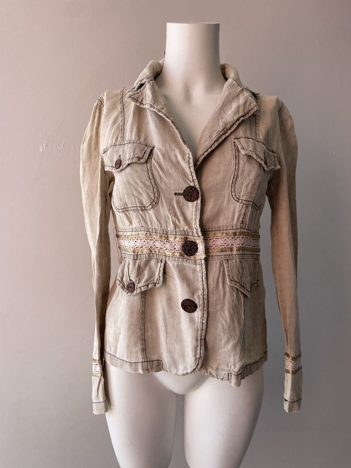 Vintage y2k jacket Size M / US 6-8 / IT 42-44 - 4 Thumbnail
