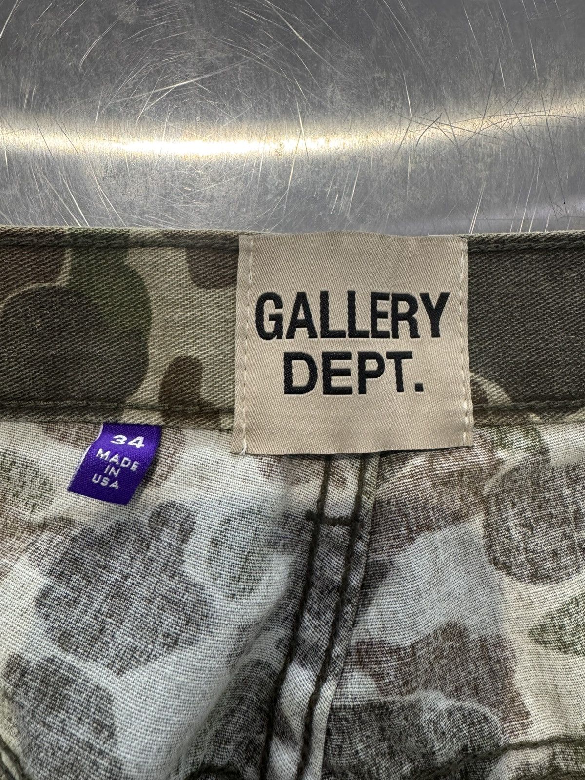 Gallery Dept. Gallery Dept. Road Camo Jeans Size US 34 / EU 50 - 6 Thumbnail