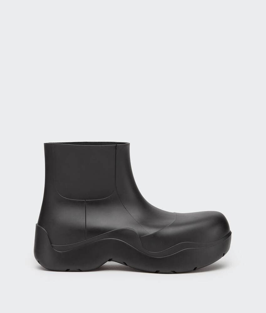 image of Bottega Veneta The Puddle Boot Matt Rubber Black, Men's (Size 9)