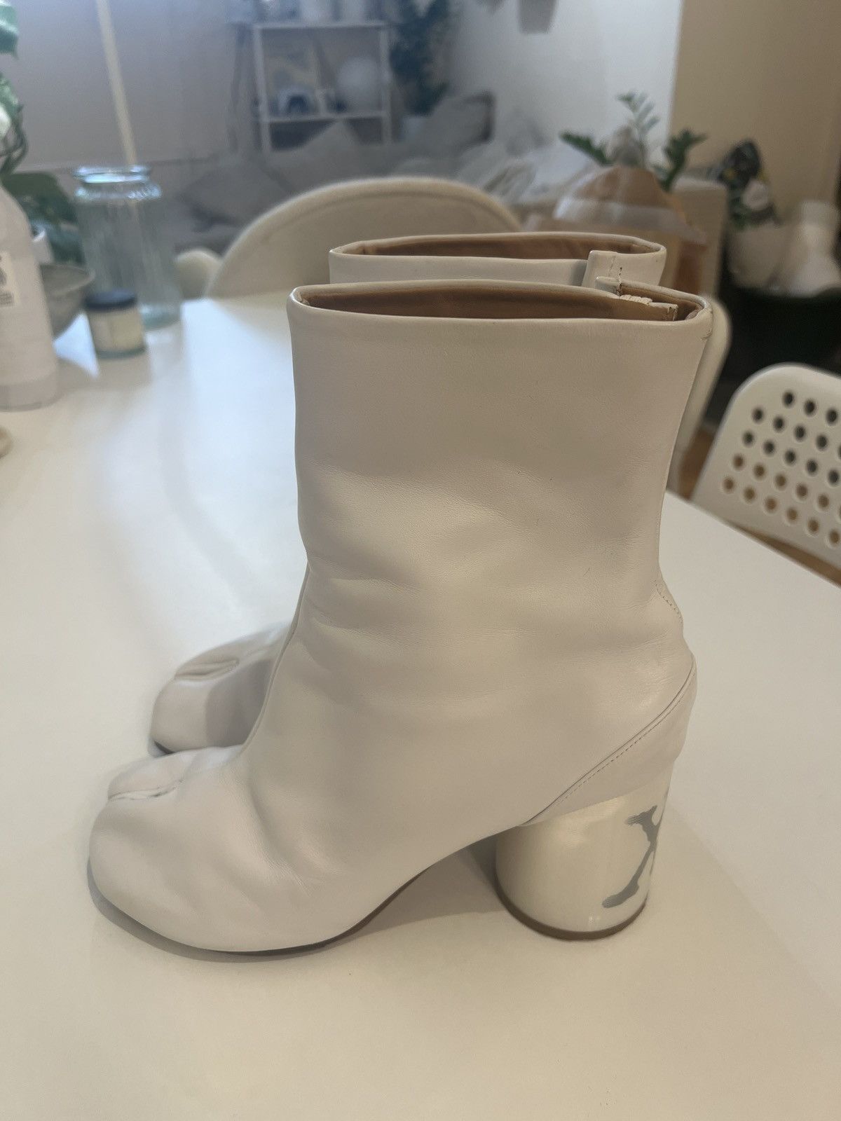 Maison margiela holographic boots best sale