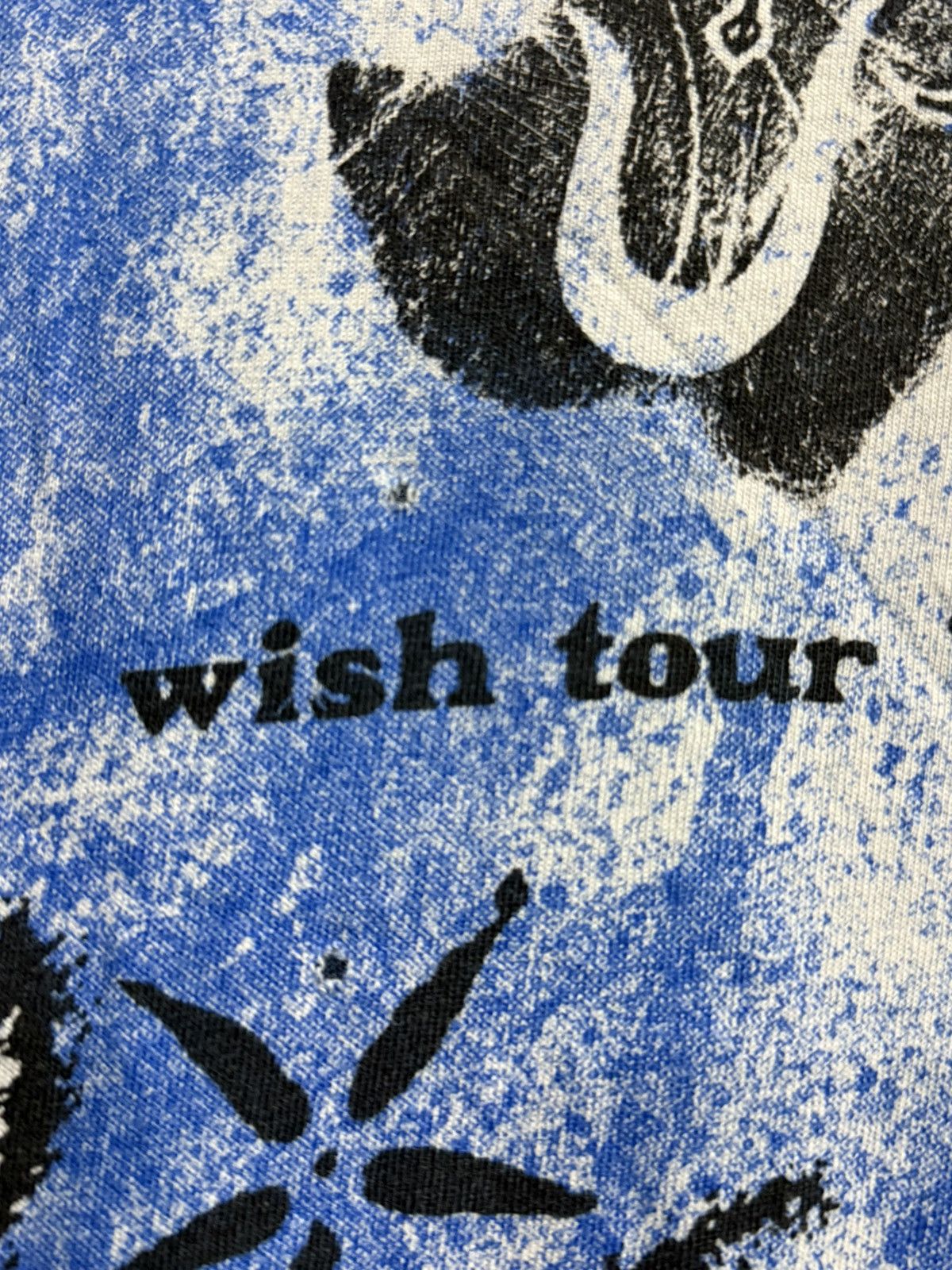 Band Tees × Vintage Vintage 90s The Cure Wish Tour Brockum Tee Size US L / EU 52-54 / 3 - 10 Thumbnail