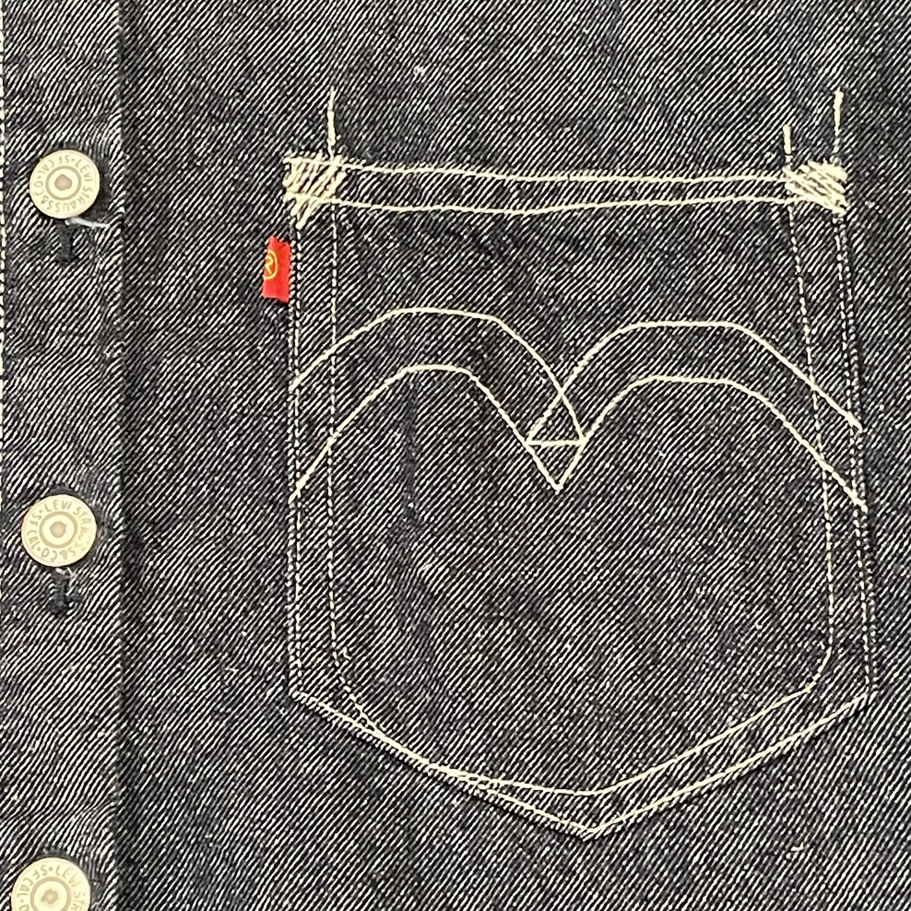 Levi's ~ LEVI'S Oversized Sm Button-Up Shirt Denim Unisex Size S / US 4 / IT 40 - 4 Thumbnail