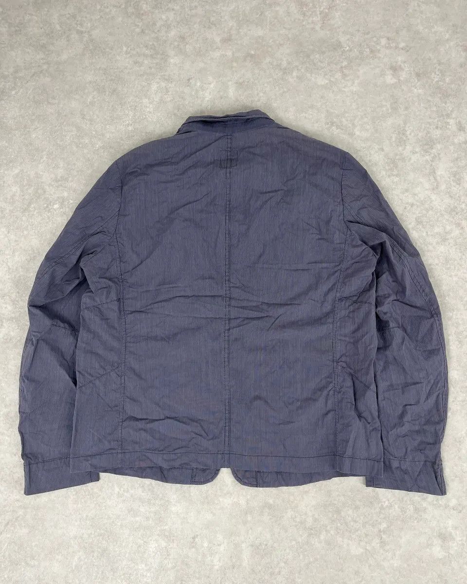 Marithe + Francois Girbaud AW2008 Marithé + François Girbaud Navy Light Striped Classy Blazer Jacket Size 46R - 5 Thumbnail