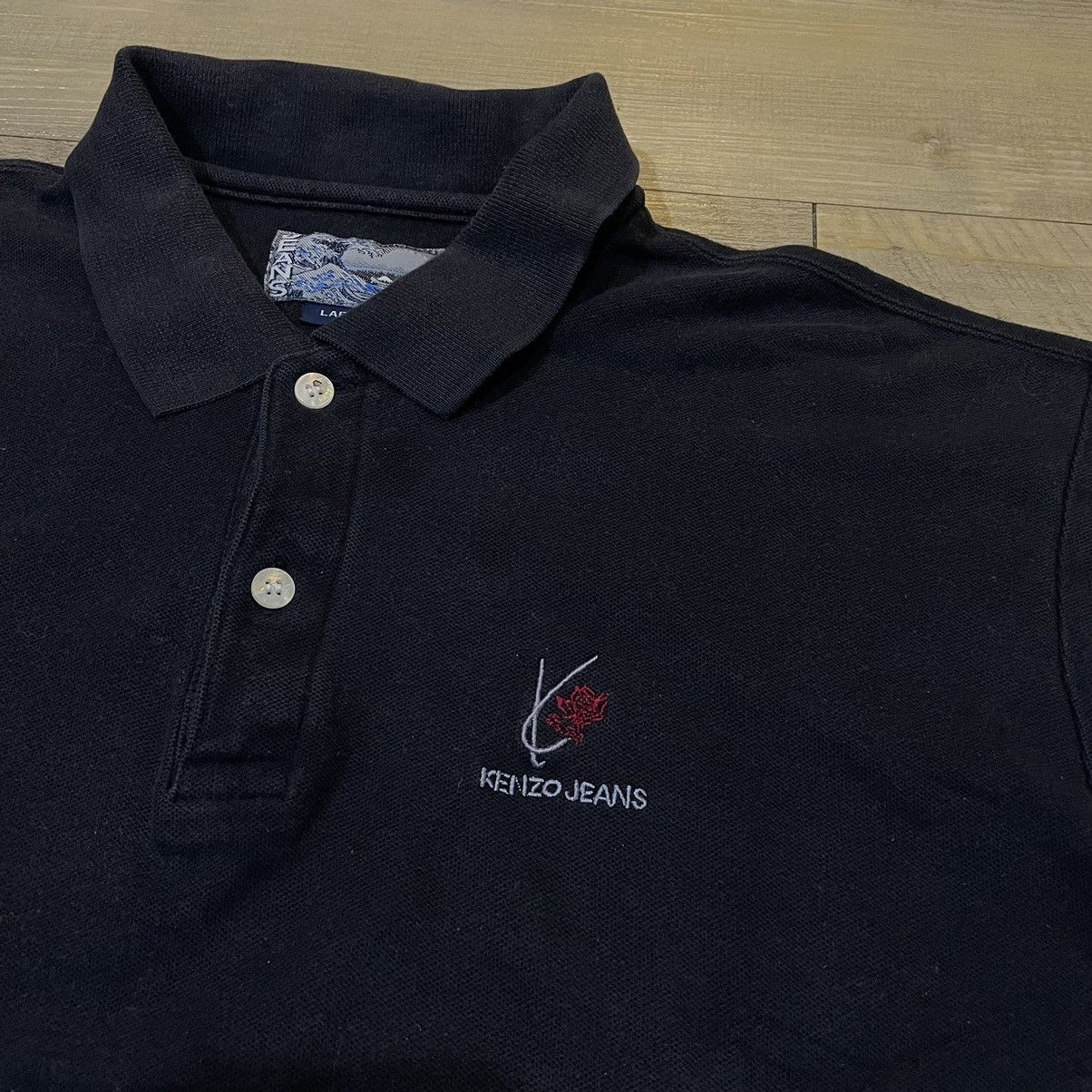 Kenzo Kenzo jeans polo shirt Size US L / EU 52-54 / 3 - 2 Thumbnail