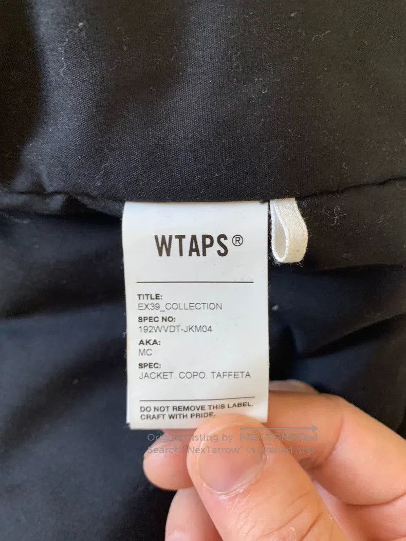 Wtaps Wtaps Black heavy coat Size US L / EU 52-54 / 3 - 4 Thumbnail