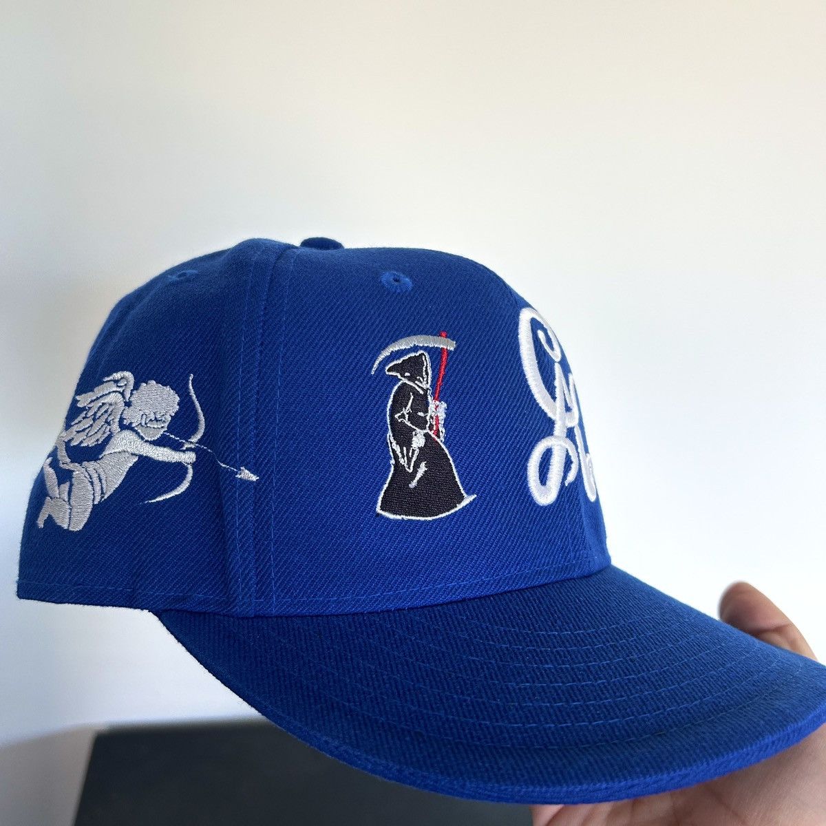 New Era *7 1/2* 1-of-1 NEW California Angels Exclusive Custom Fitted Size ONE SIZE - 5 Thumbnail