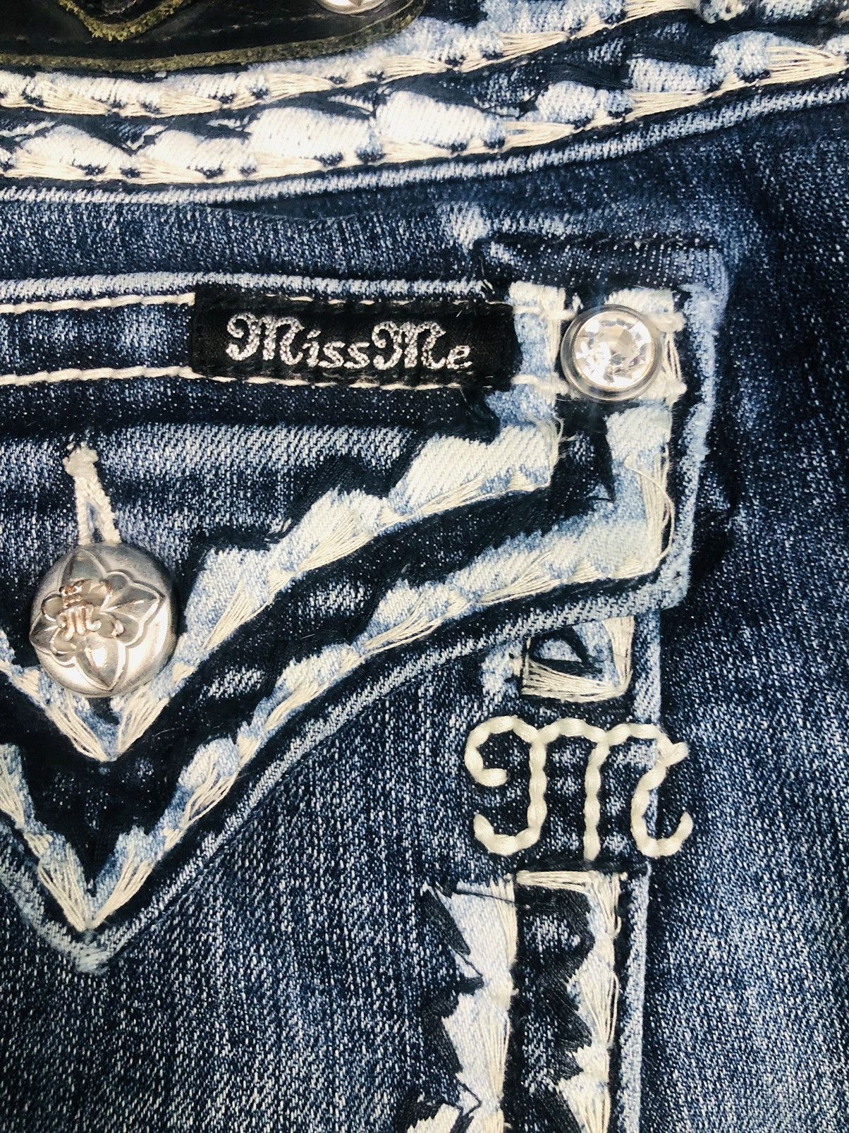 Miss Me MissMe Usa designer Jeans (37) Size 27" / US 4 / IT 40 - 20 Thumbnail