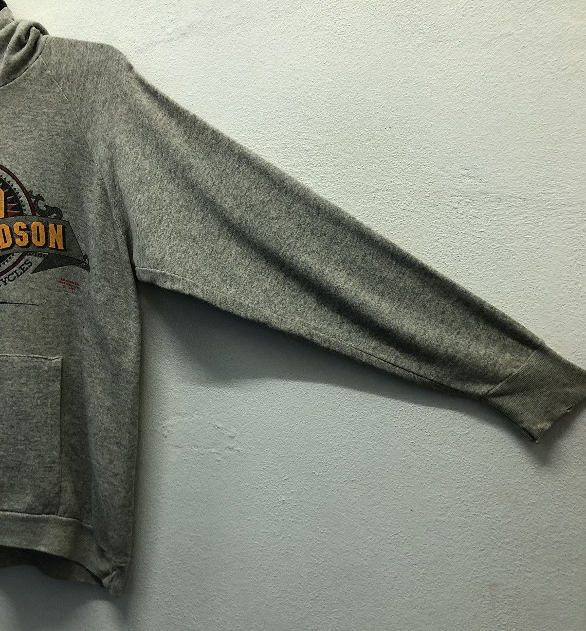 Harley Davidson Vintage 1991 Harley-Davidson Hoodie 3D Emblem Made in USA Size US L / EU 52-54 / 3 - 8 Thumbnail