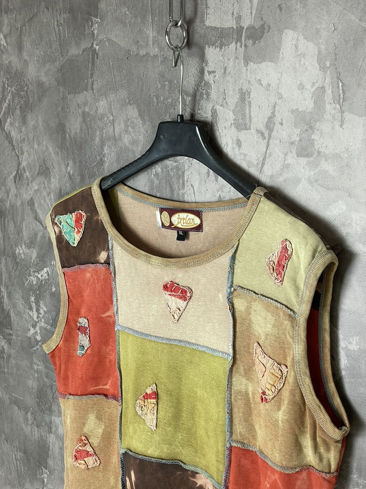 Japanese Brand × Vintage Vintage Y2K Japanese Crazy Sexy Pizza Tank Top Style 90s Size XL / US 12-14 / IT 48-50 - 7 Thumbnail