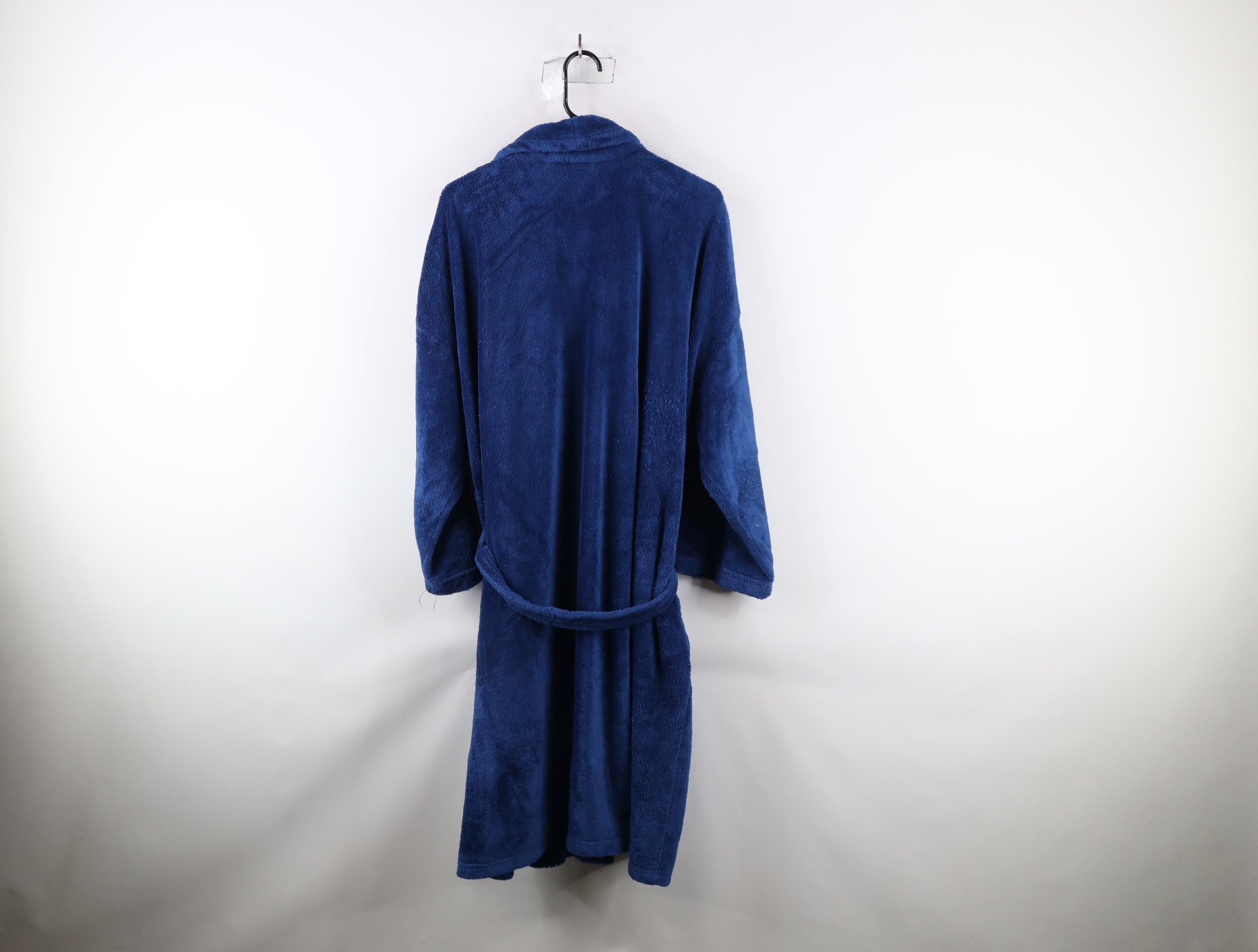 Vintage Vintage 90s Thrashed University of Michigan Fleece Robe Size US XL / EU 56 / 4 - 13 Thumbnail