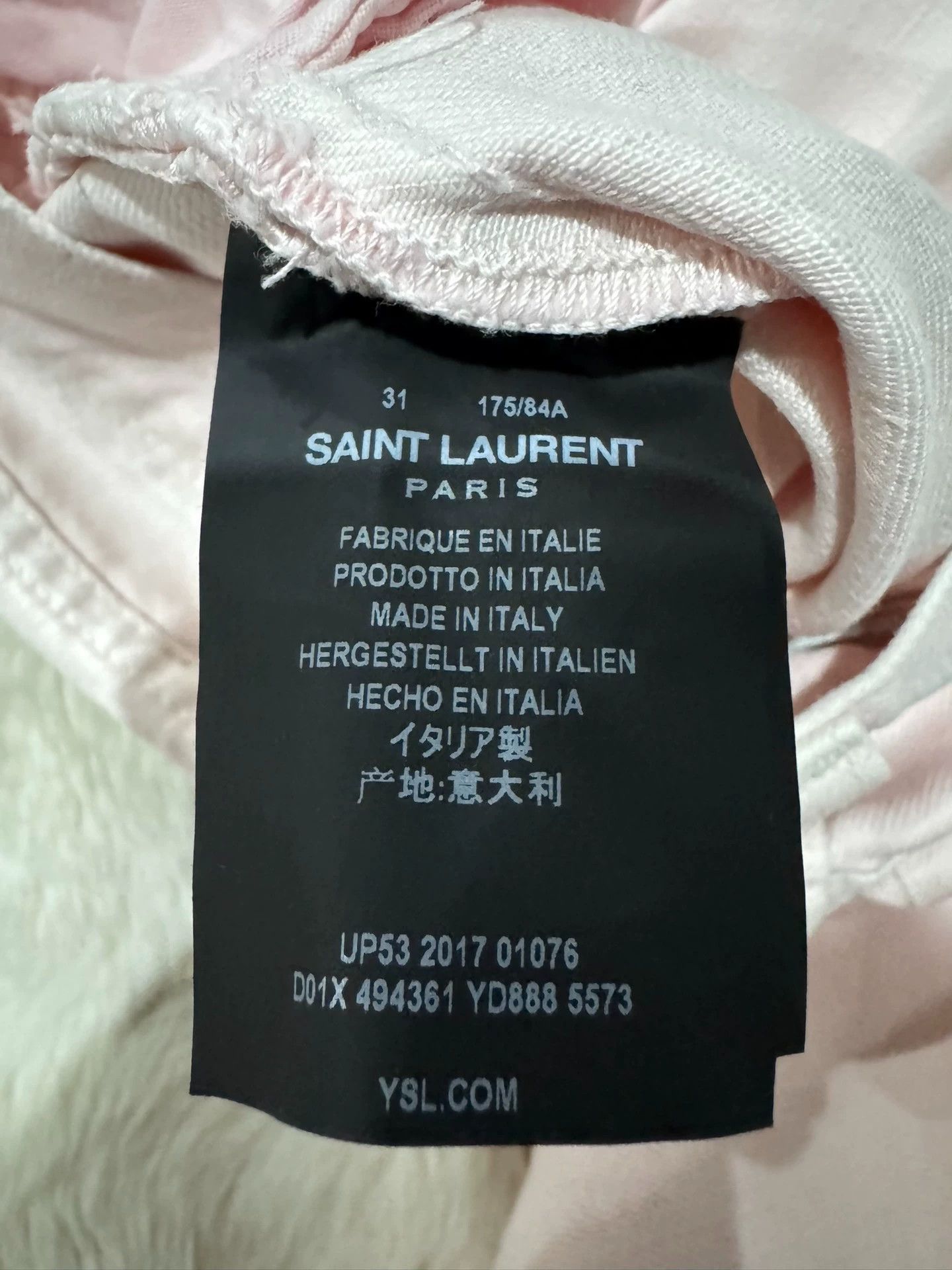 Saint Laurent Paris Saint Laurent SLP brand new gradient skinny jeans Size 31" - 7 Thumbnail