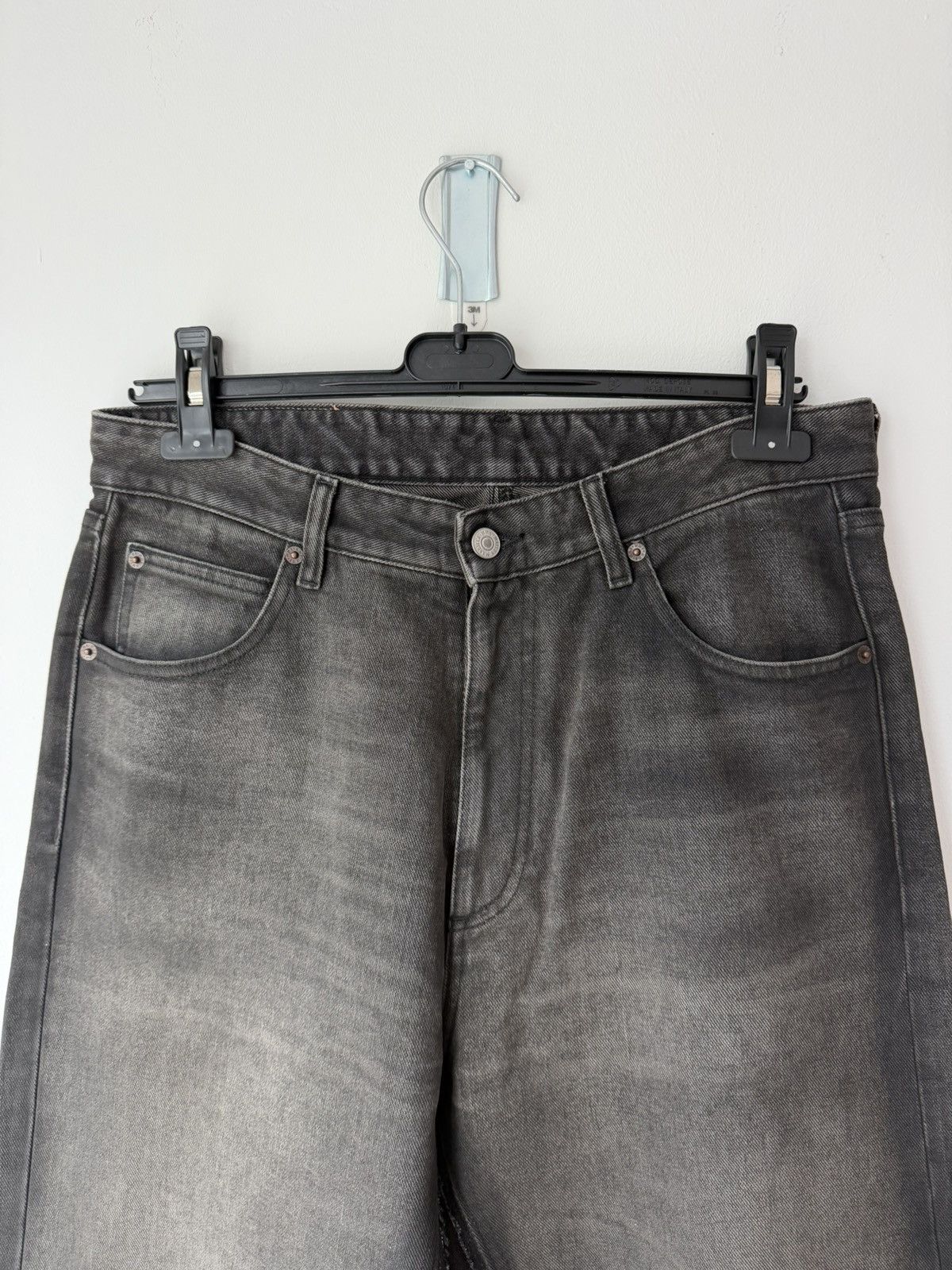 Maison Margiela Maison Margiela Black Raw Edge Denim Size US 32 / EU 48 - 3 Thumbnail
