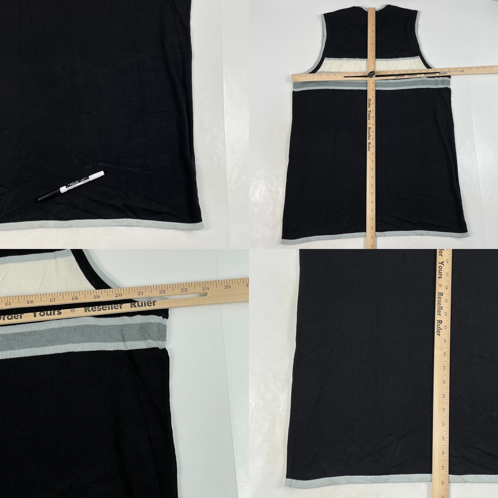 Lacoste VINTAGE Lacoste Sweater Vest Mens XL Black Golf Sleeveless Croc Knit Shirt Size US XL / EU 56 / 4 - 8 Thumbnail