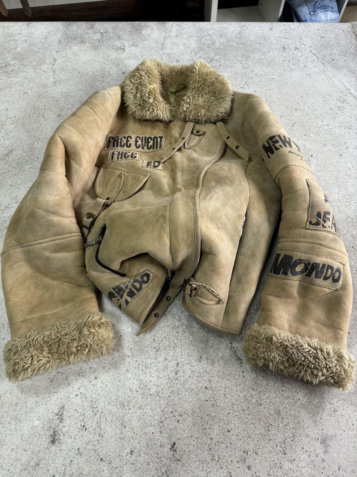 Junya Watanabe VNT 90-00s Shearling Hysteric Glamour Kapital Style Jacket Size US M / EU 48-50 / 2 - 3 Thumbnail