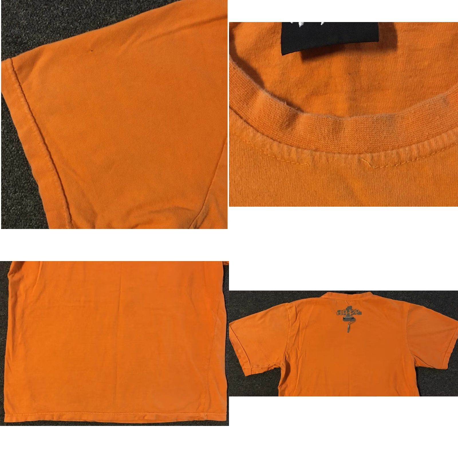 Vintage VINTAGE Hip Hop Graffiti Shirt M Orange Hip Hop 90s Grunge NYC Rap Tee Mens Size US M / EU 48-50 / 2 - 8 Thumbnail