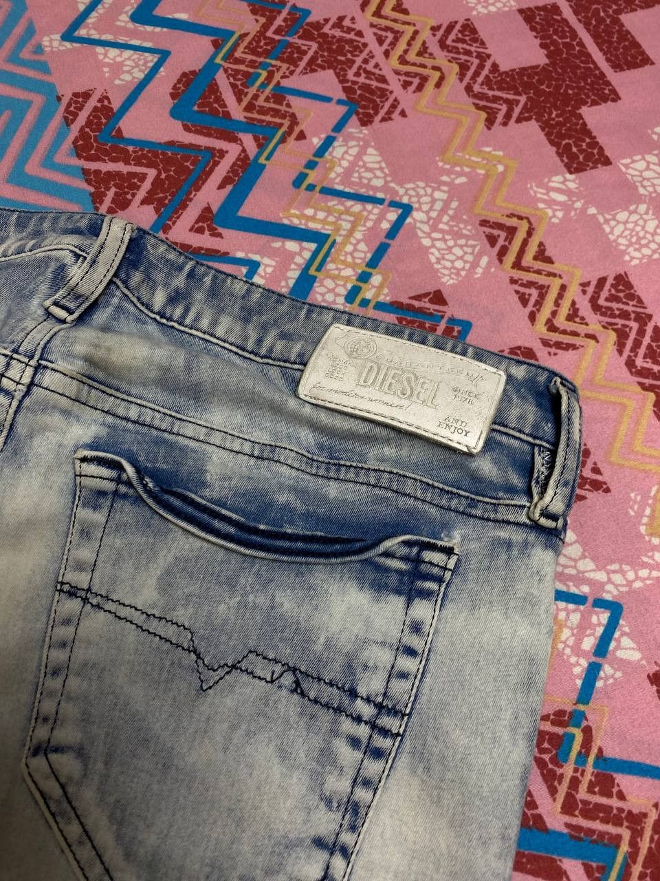 Diesel × Japanese Brand DIESEL LOW RISE Y2K STYLE JEANS super skinny Size 30" / US 8 / IT 44 - 19 Thumbnail