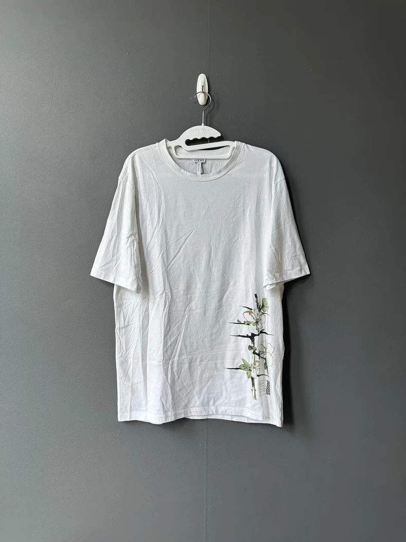 Loewe Loewe Floral Print Short Sleeve Top - dmc Size US L / EU 52-54 / 3 - 1 Thumbnail