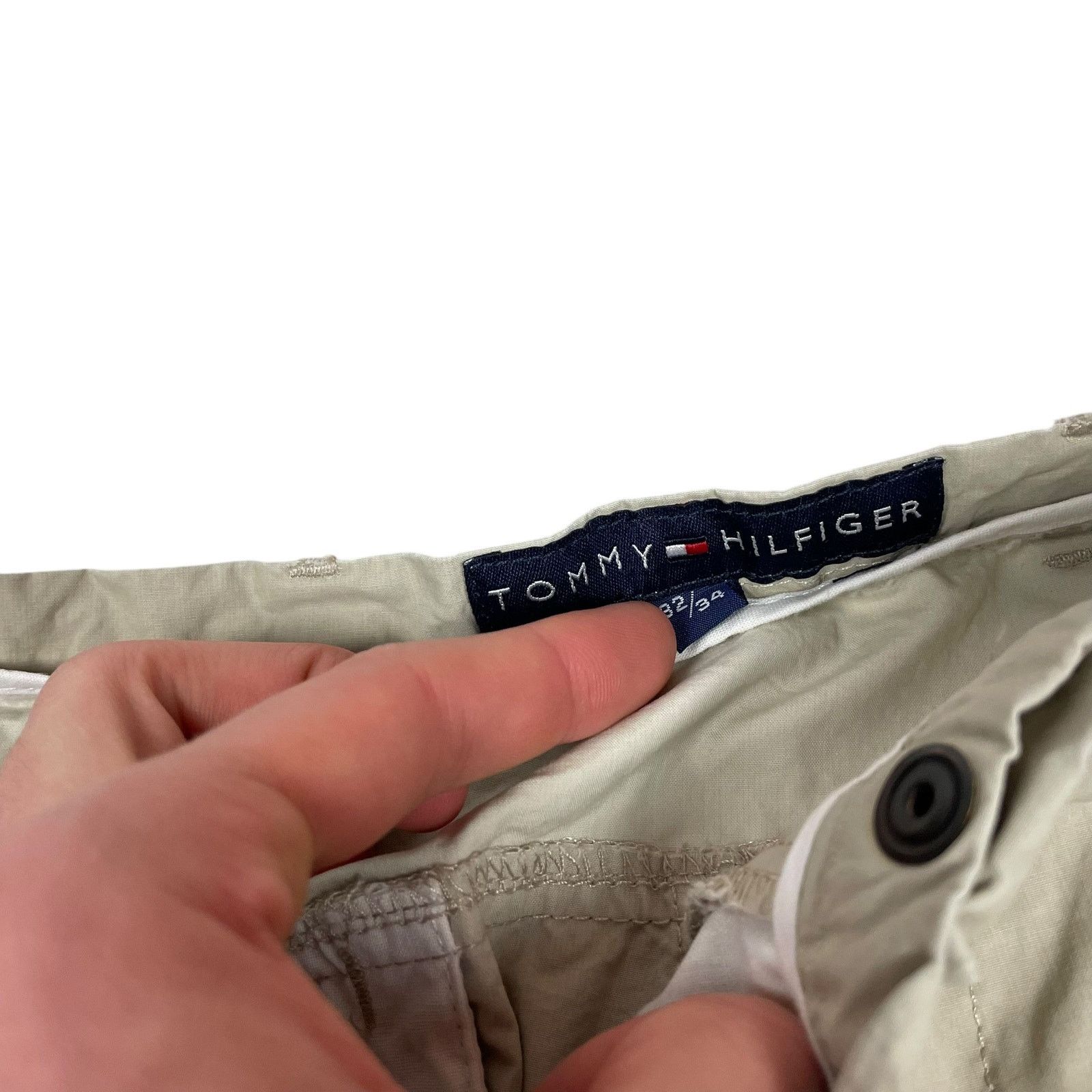 Tommy Hilfiger × Vintage Tommy Hilfiger Men's Beige Camping Outdoor Hiking Pant 32/34 Size US 32 / EU 48 - 7 Thumbnail