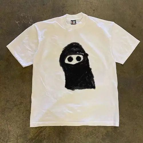 VIBE Hip Hop Quirky Printed Loose Casual Short Sleeve T-Shirt Size US M / EU 48-50 / 2 - 7 Thumbnail