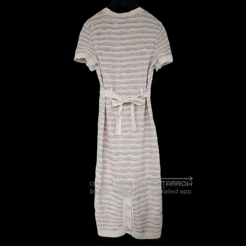 Chanel Chanel Color-Block Cotton Dress for Women . Size S / US 4 / IT 40 - 3 Thumbnail