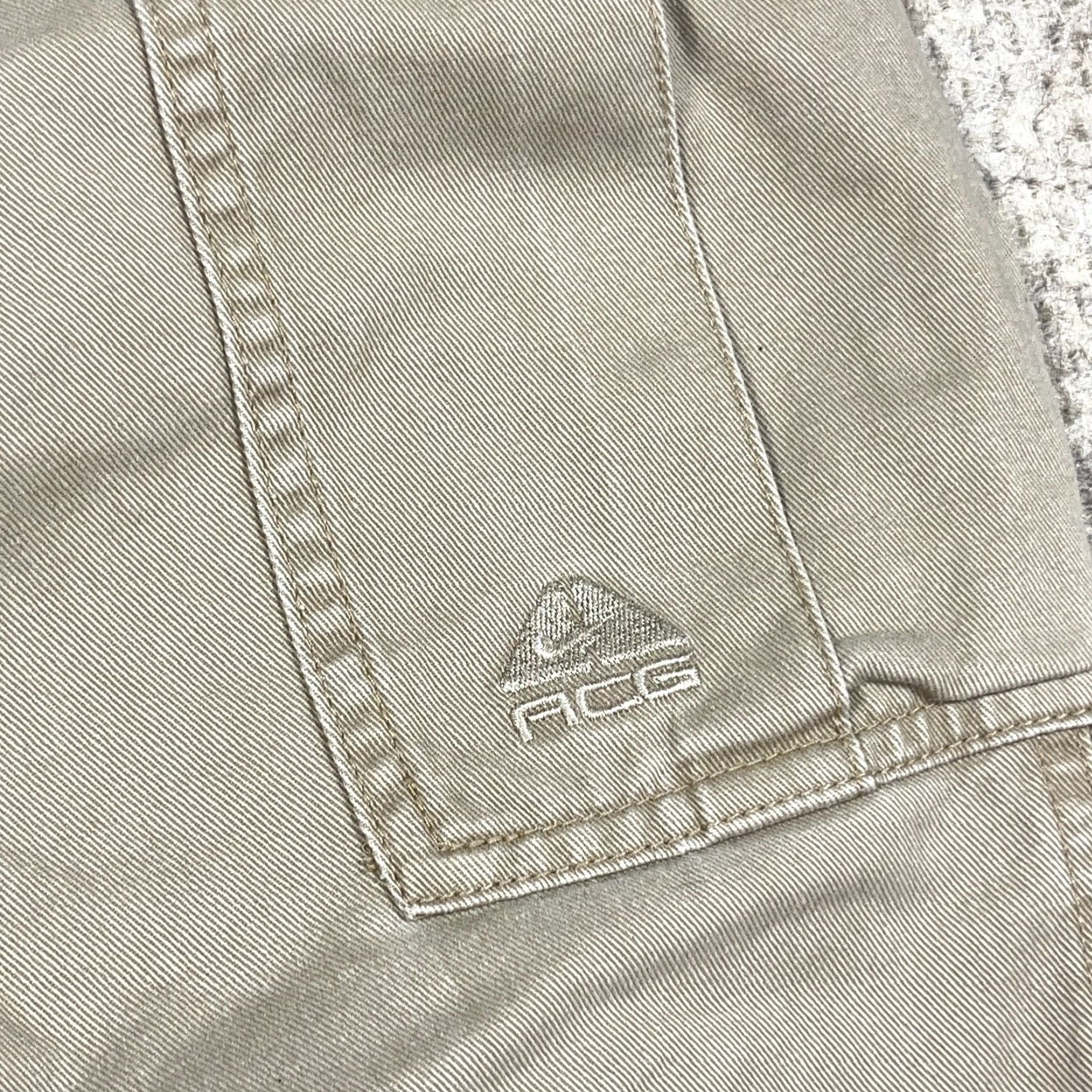 Nike ACG Vintage Nike ACG Cargo Pants Men 36x30 Beige Tan Baggy Loose Fit Cargo Style 36 Regular Men Size US 36 / EU 52 - 5 Thumbnail